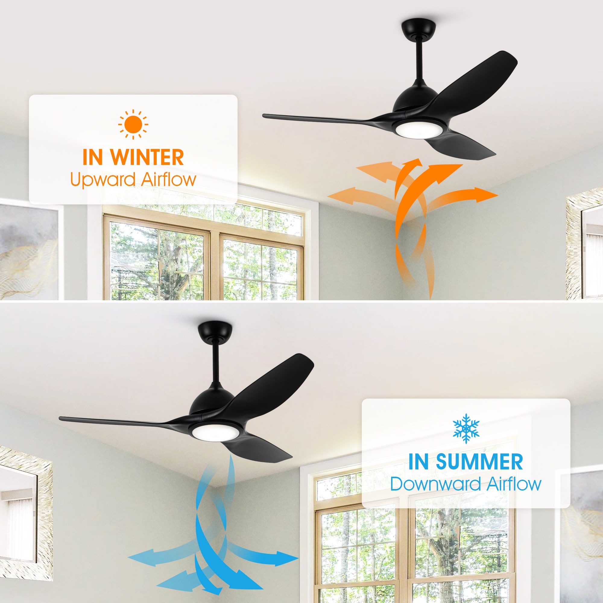 VACZON VZA01A112BK Ceiling-Fans - View #6