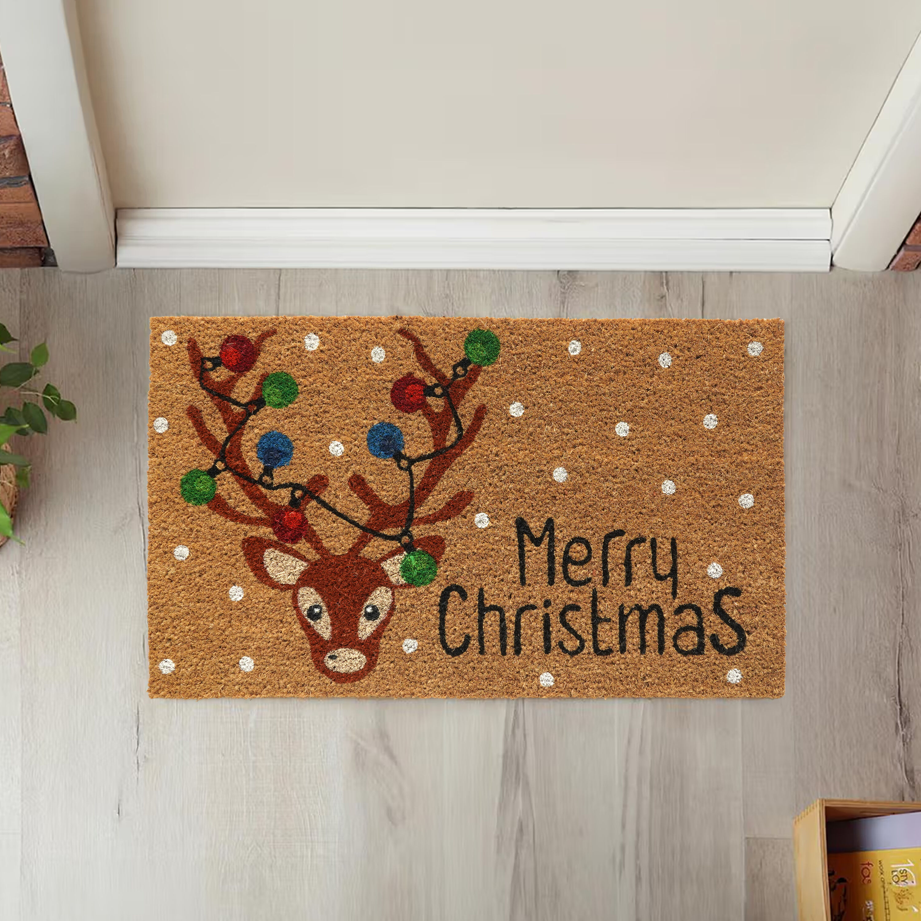 Holiday Living WG-DEERLIGHTS Mats-Cat - View #3
