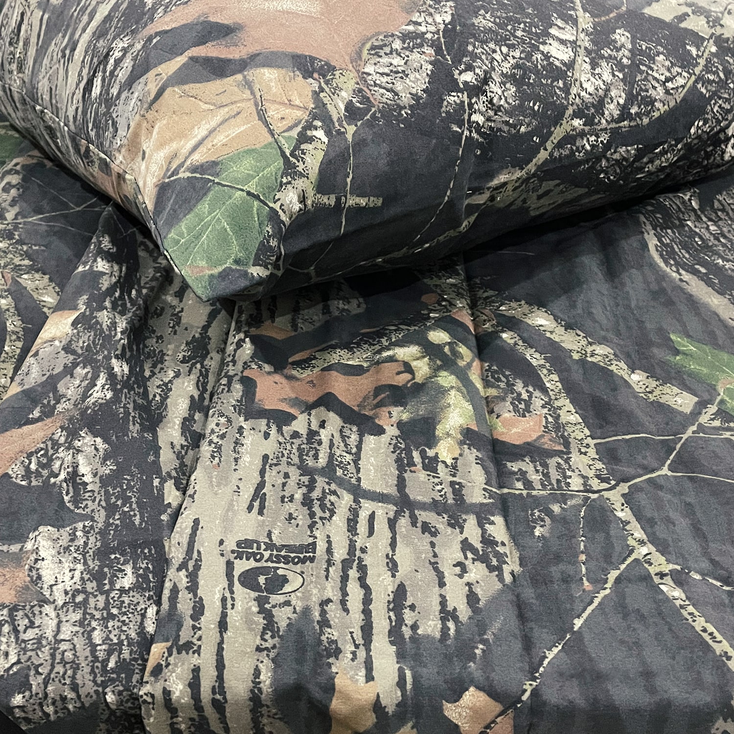 Mossy Oak King 180-Thread Count Cotton Blend Camo Bed Sheets at Lowes.com