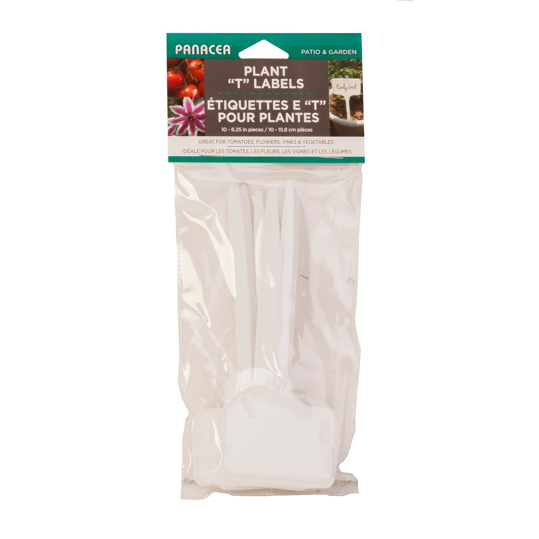  86843L 5-in White plastic Plastic Traditional Sign