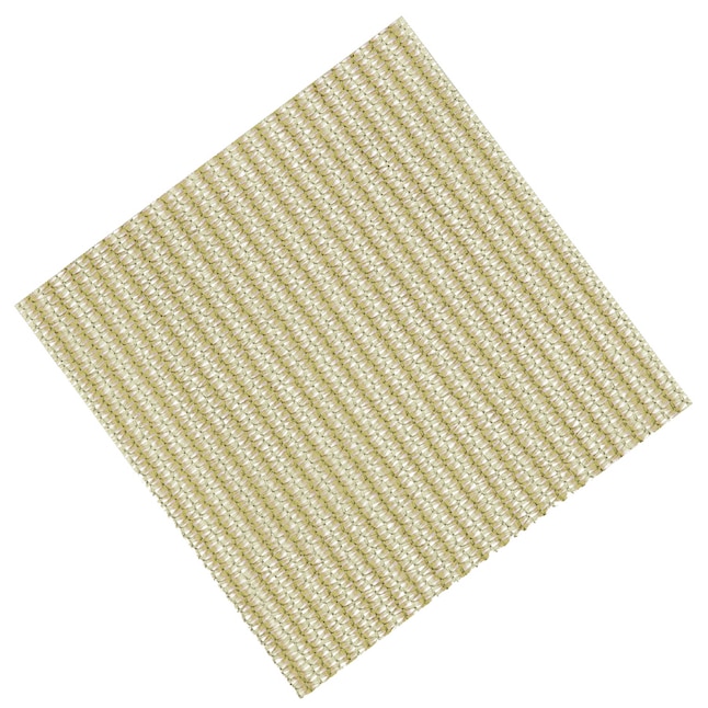 Saddle Tan Screen Shade Cloth Shelter Patio Fabric Durability 6 ft x 100 ft.