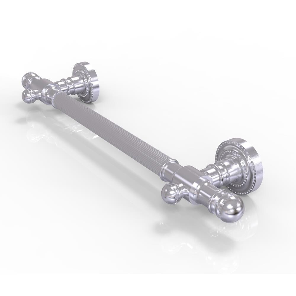 Allied Brass DT-GRR-32-SCH Dottingham 32-in Satin Chrome Wall Mount Ada Compliant Grab Bar (350-lb Weight Capacity)