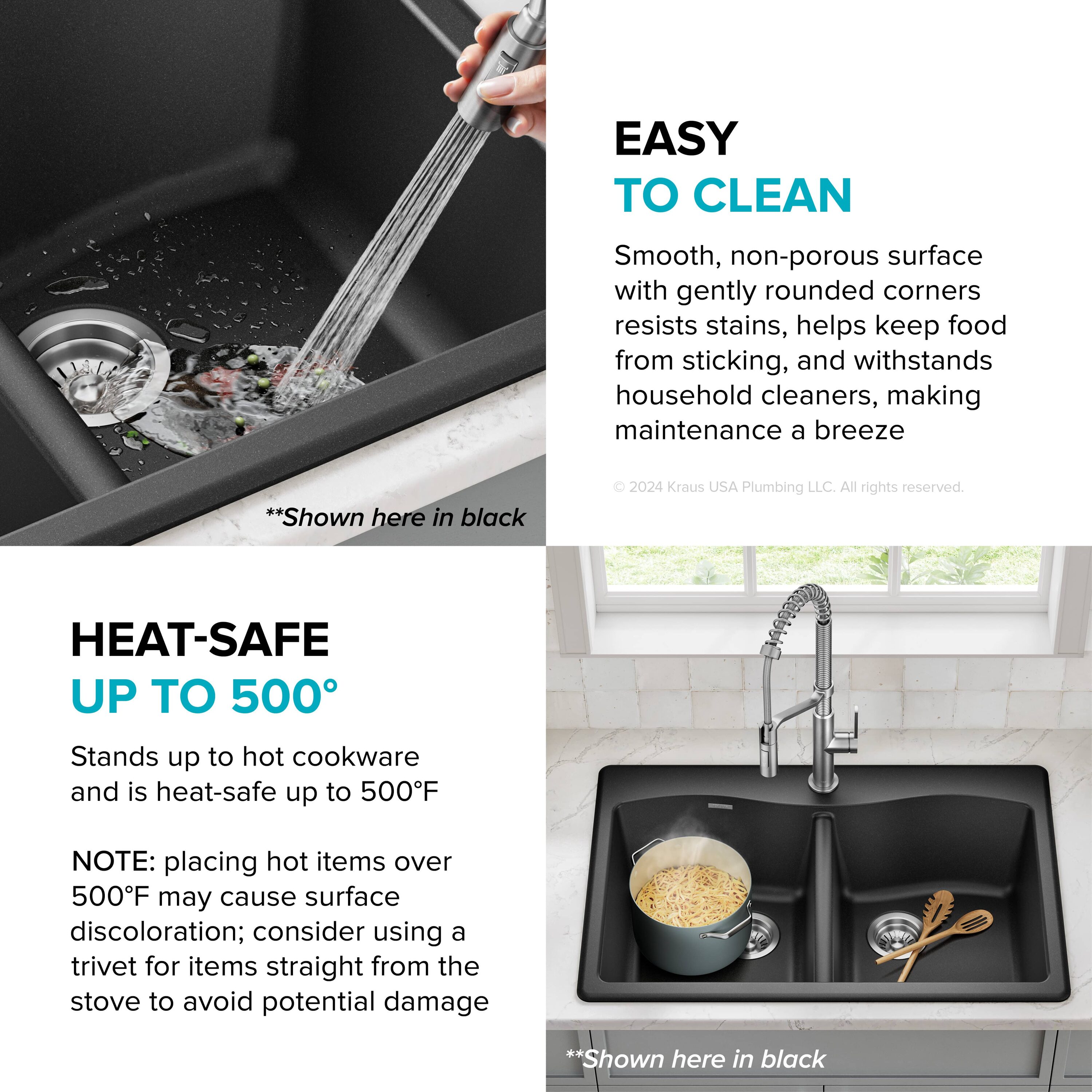 Kraus KGD-52GREY Kitchen-Sinks - View #10