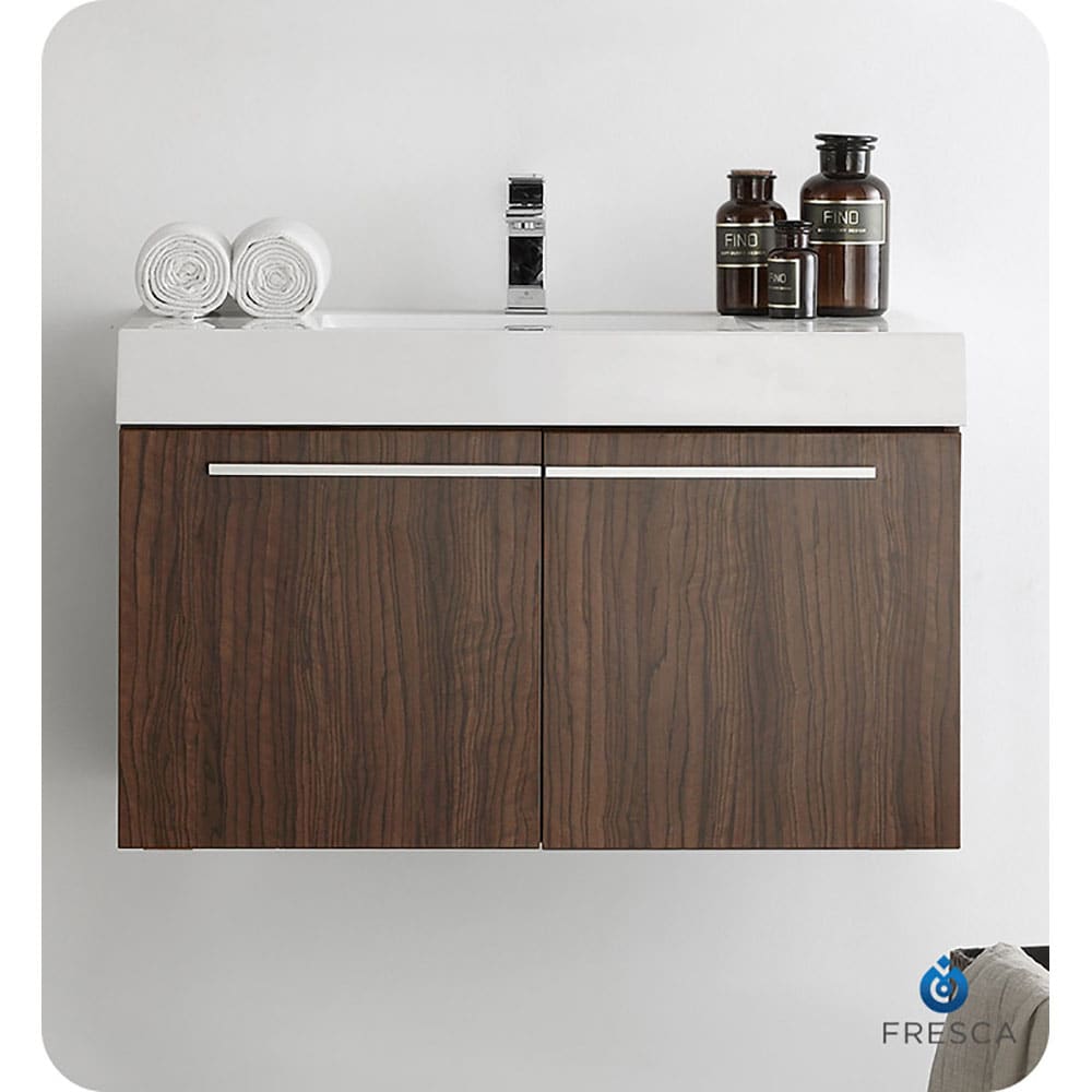 Fresca FCB8090GW-I Bath-Vanity-Combo - View #8