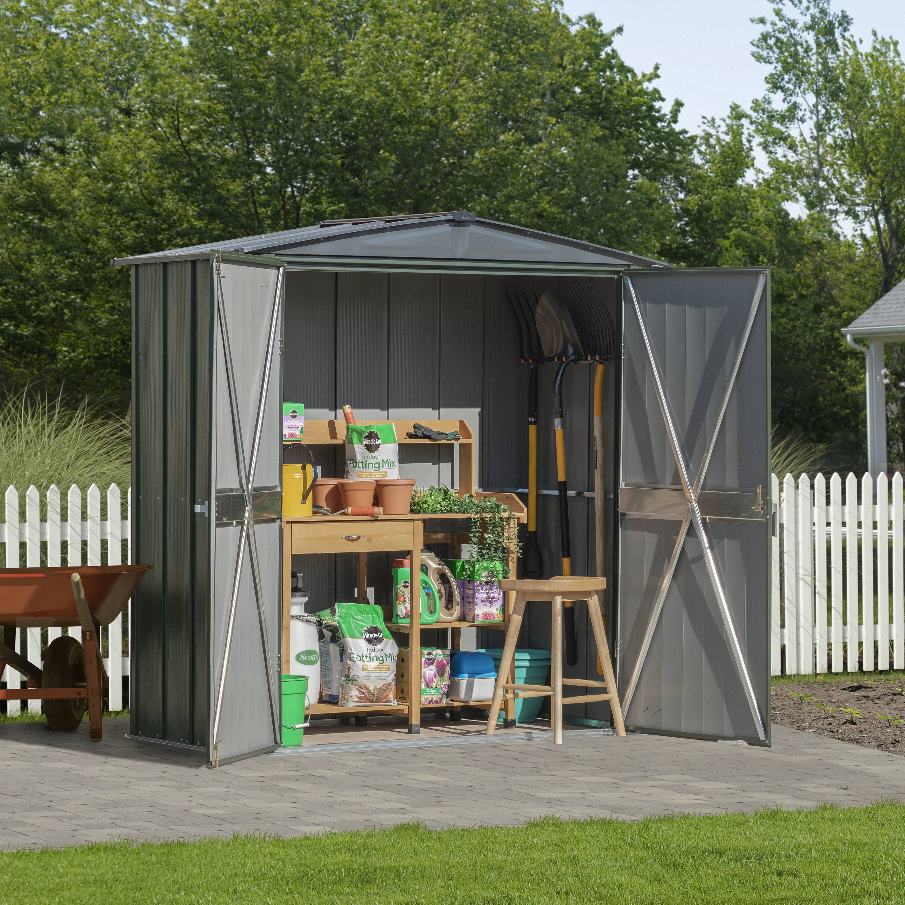 Scotts STTPS63 Metal-Storage-Buildings-Sheds - View #3