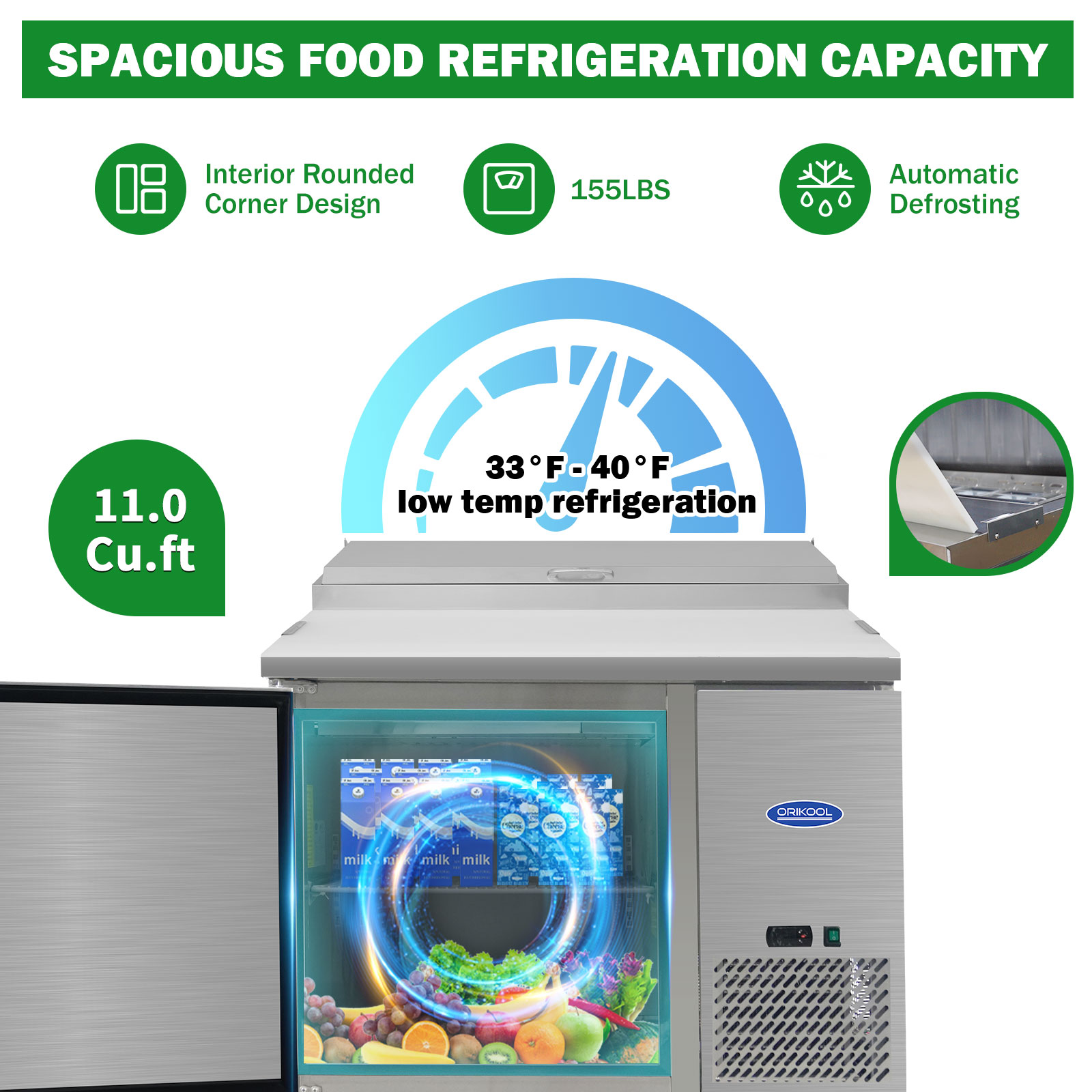 Xspracer ML-CR125 Commercial-Refrigerators - View #3