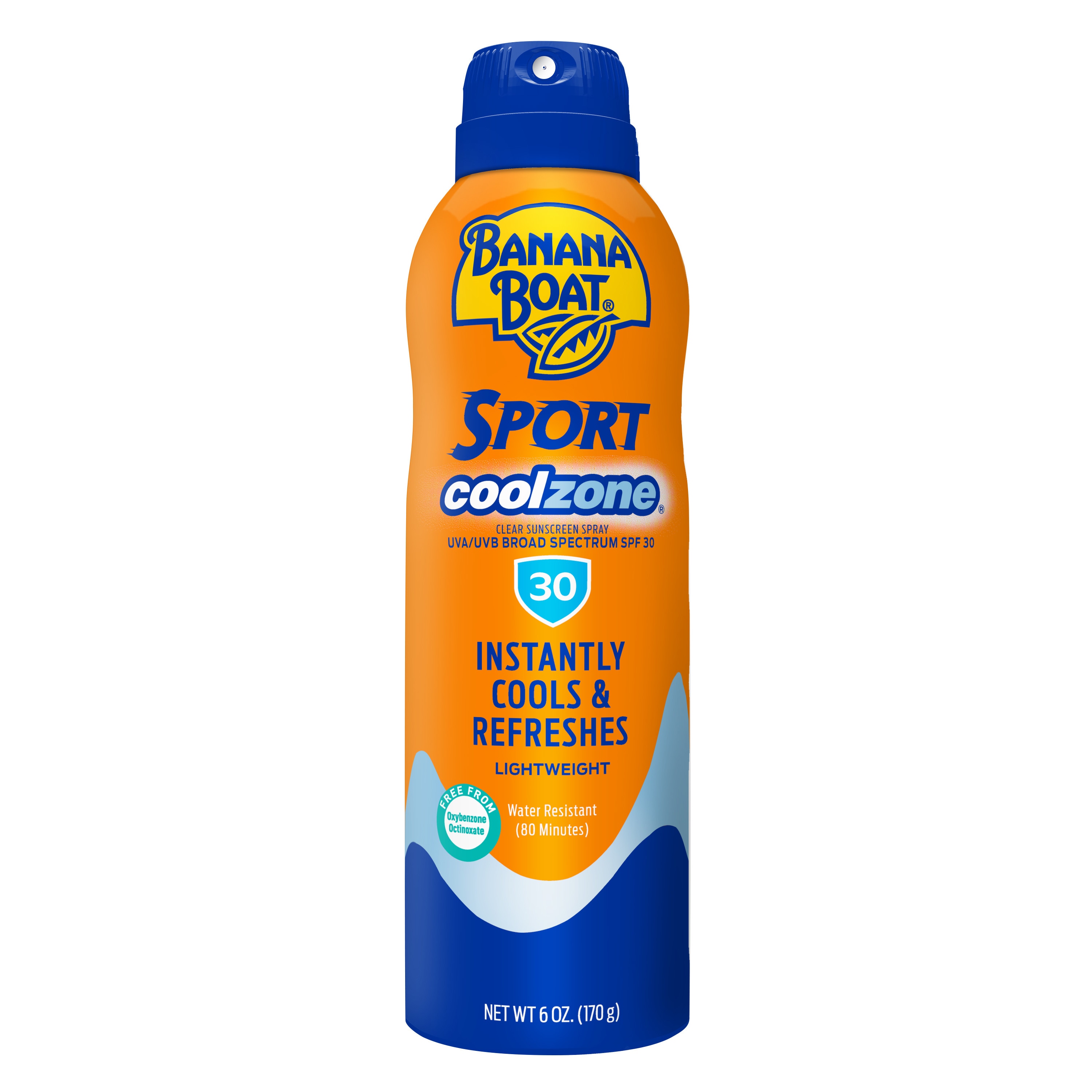 Banana Boat X301311401 Sport Cool Zone Spray Spf 30, 6-oz