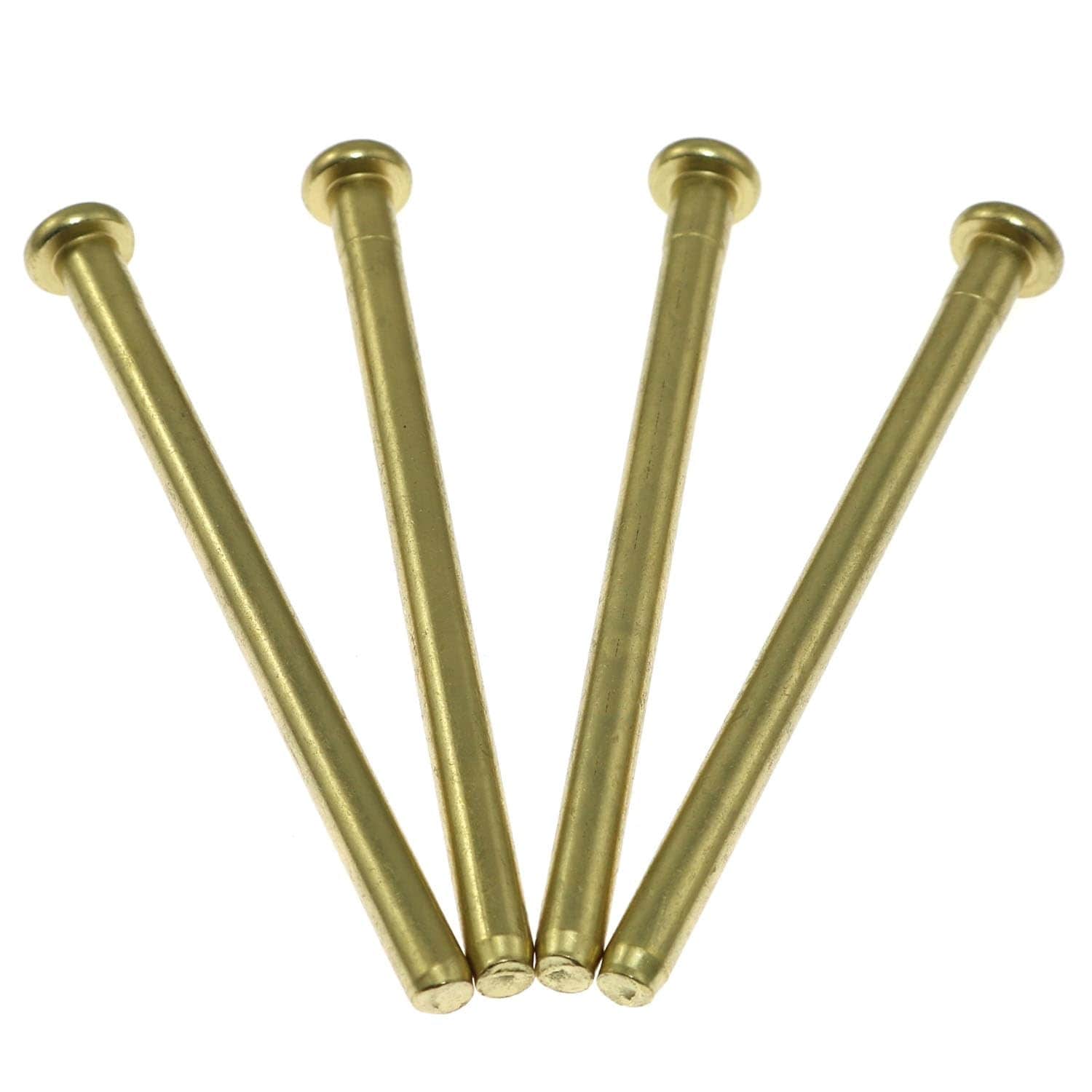 Aoibox 4 Pack 3 5 in Gold Stainless Steel Door Hinge Pins for Interior Wood Door and Butt Hinge Replacement #LABYB9AW