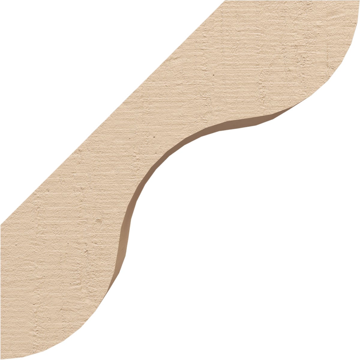 Ekena Millwork BRCUR03X06X06CARRCPR braces - View #4