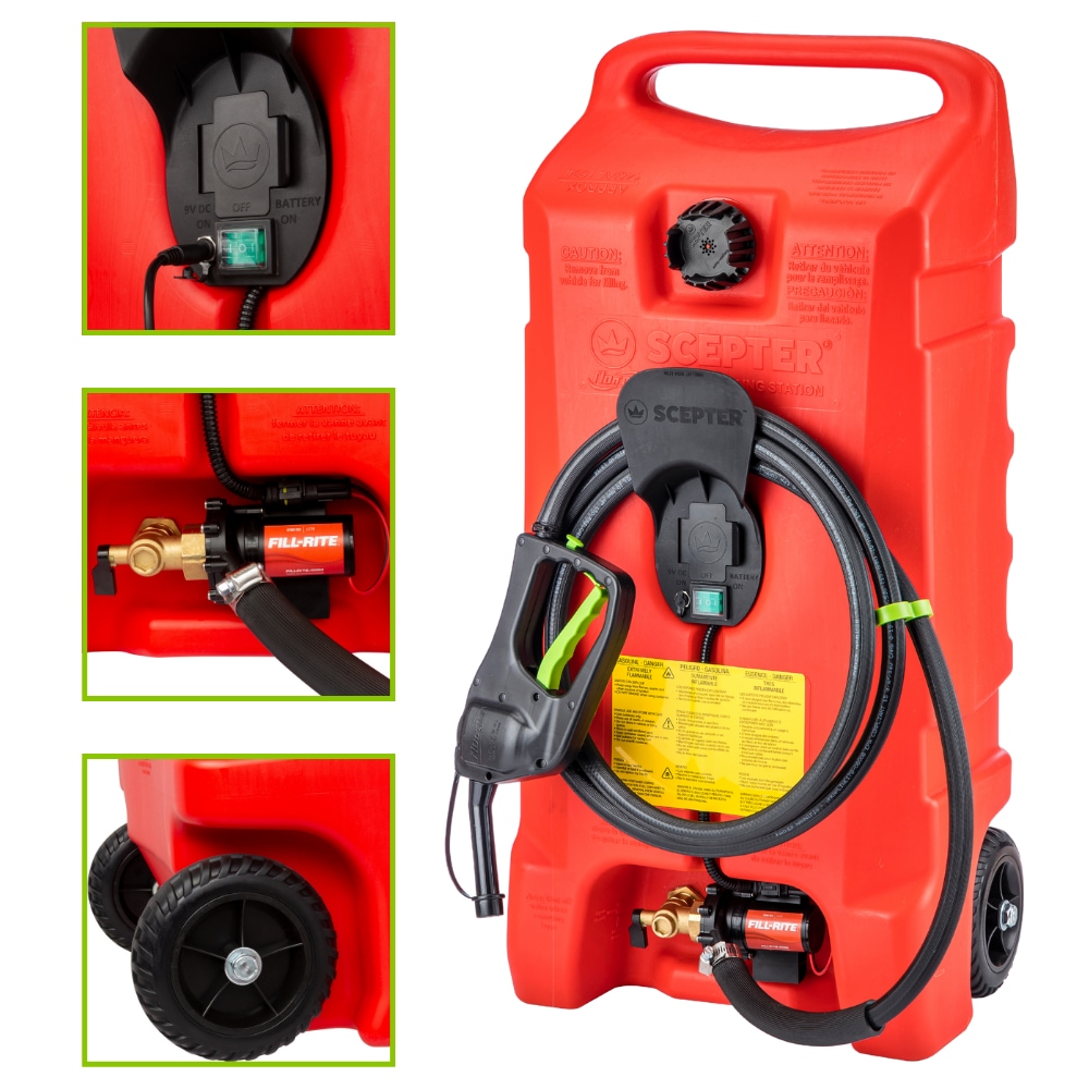 Scepter PFSG1411 14-Gallon Plastic Gasoline Can