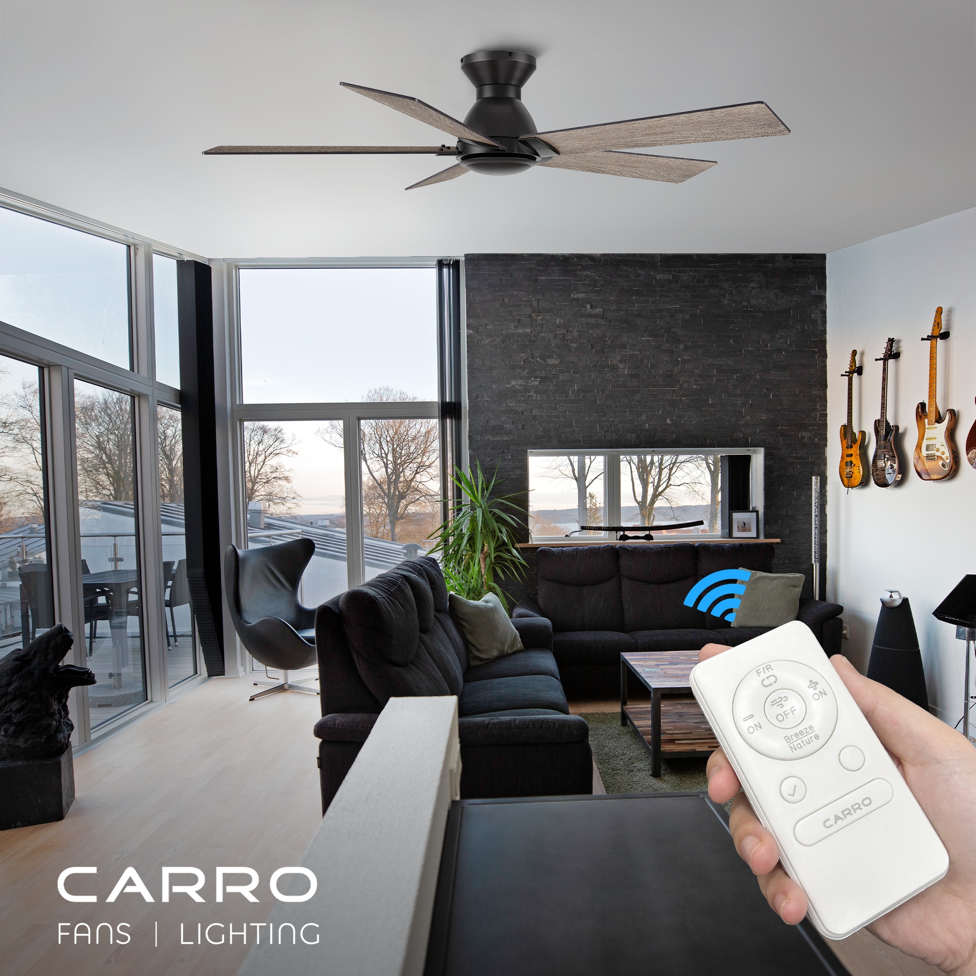 CARRO USA LCFR525J1-N10-BO-FM Ceiling-Fans - View #2