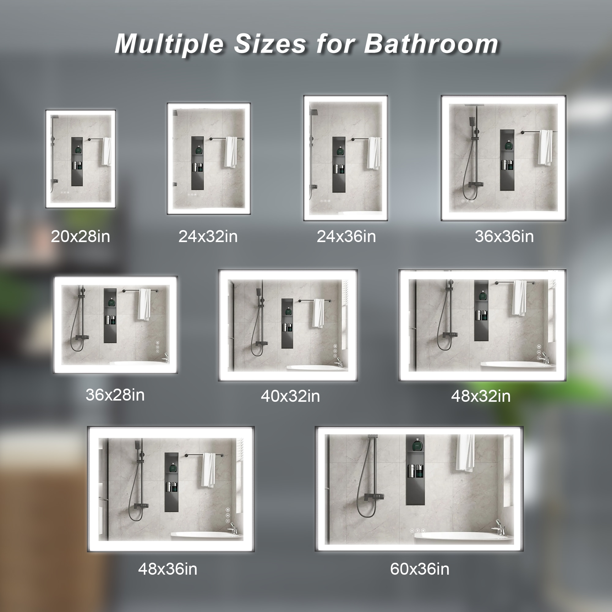 Maxax MS02-3248-ZZ Framed-Bath-Mirrors - View #16