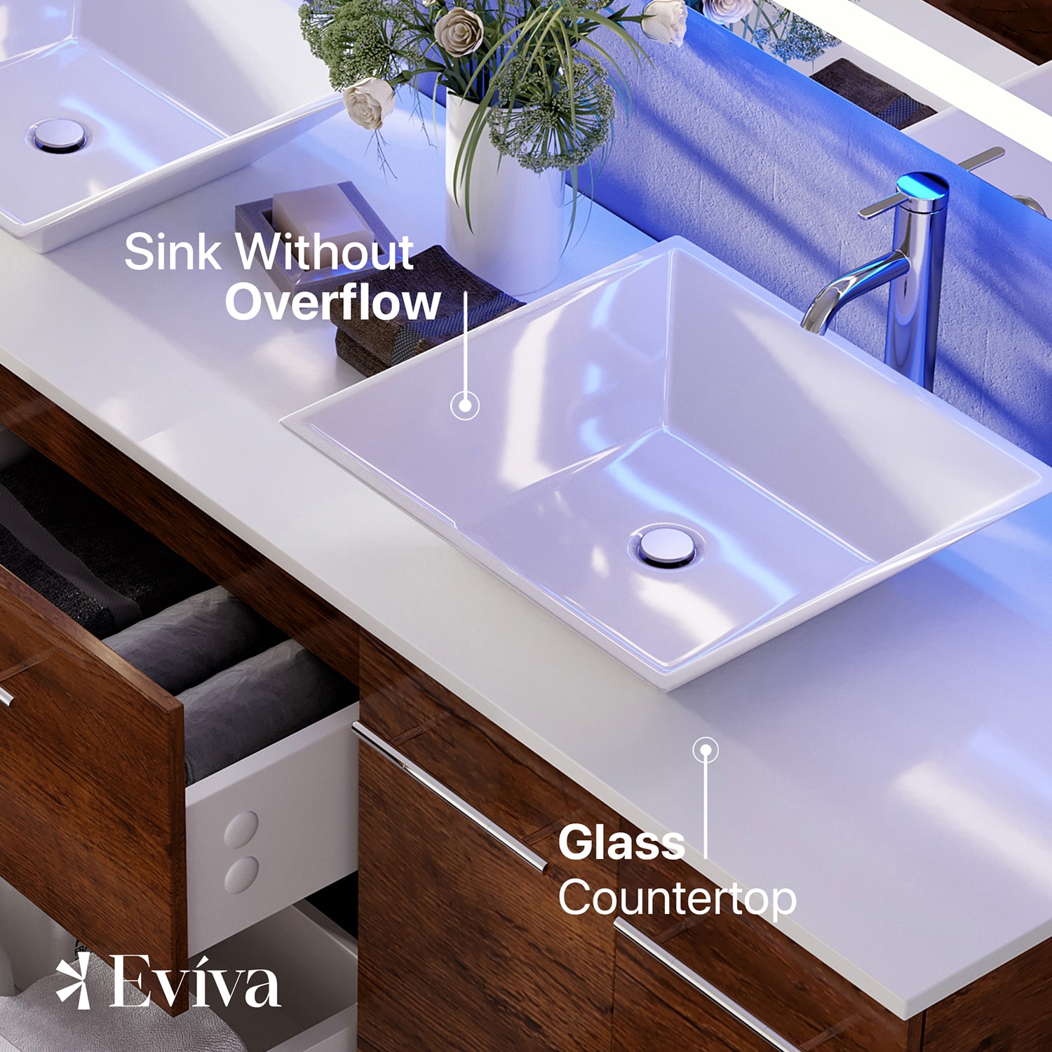 Eviva EVVN401-60RSWD Bath-Vanity-Combo - View #4