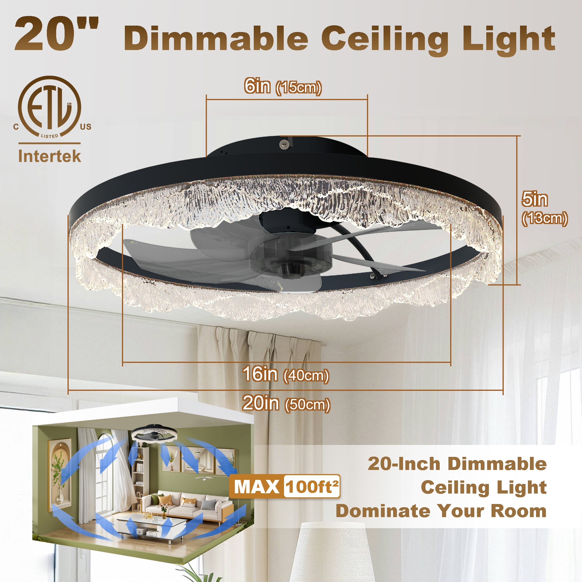 Sunrinx MG13-CF-22 Ceiling-Fans - View #7