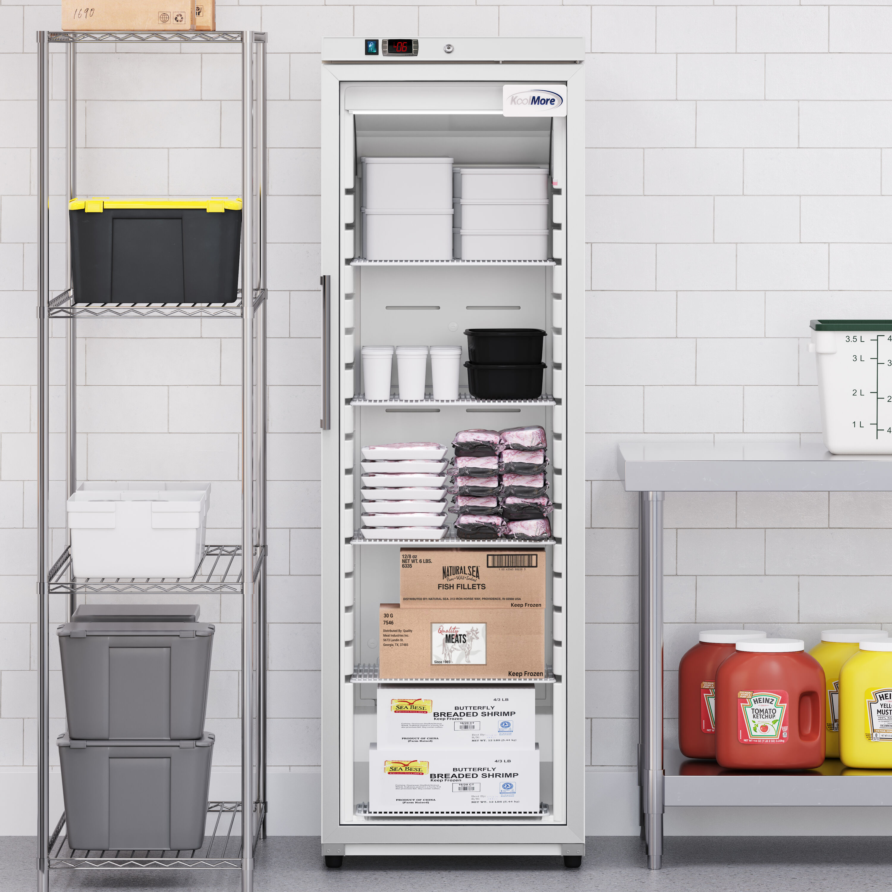 KoolMore LOW-KM-RIFZ-7GD75C Commercial-Freezers - View #2
