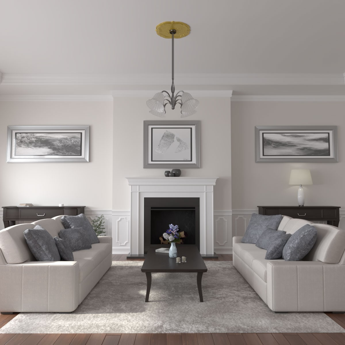 Ekena Millwork CM24VIRGS Ceiling-Medallions - View #4