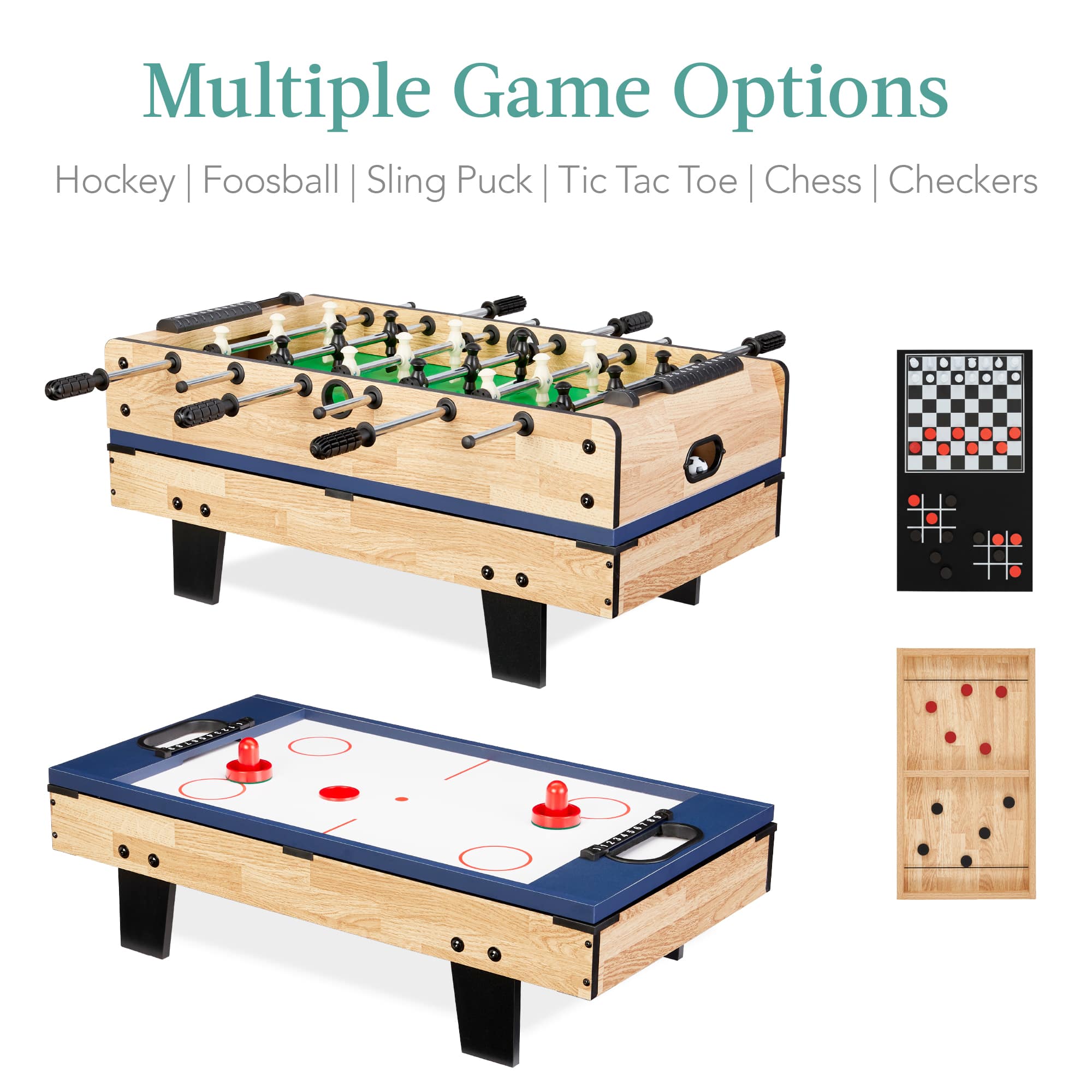 Best Choice Products SKY6839 Multi-Game-Tables - View #2