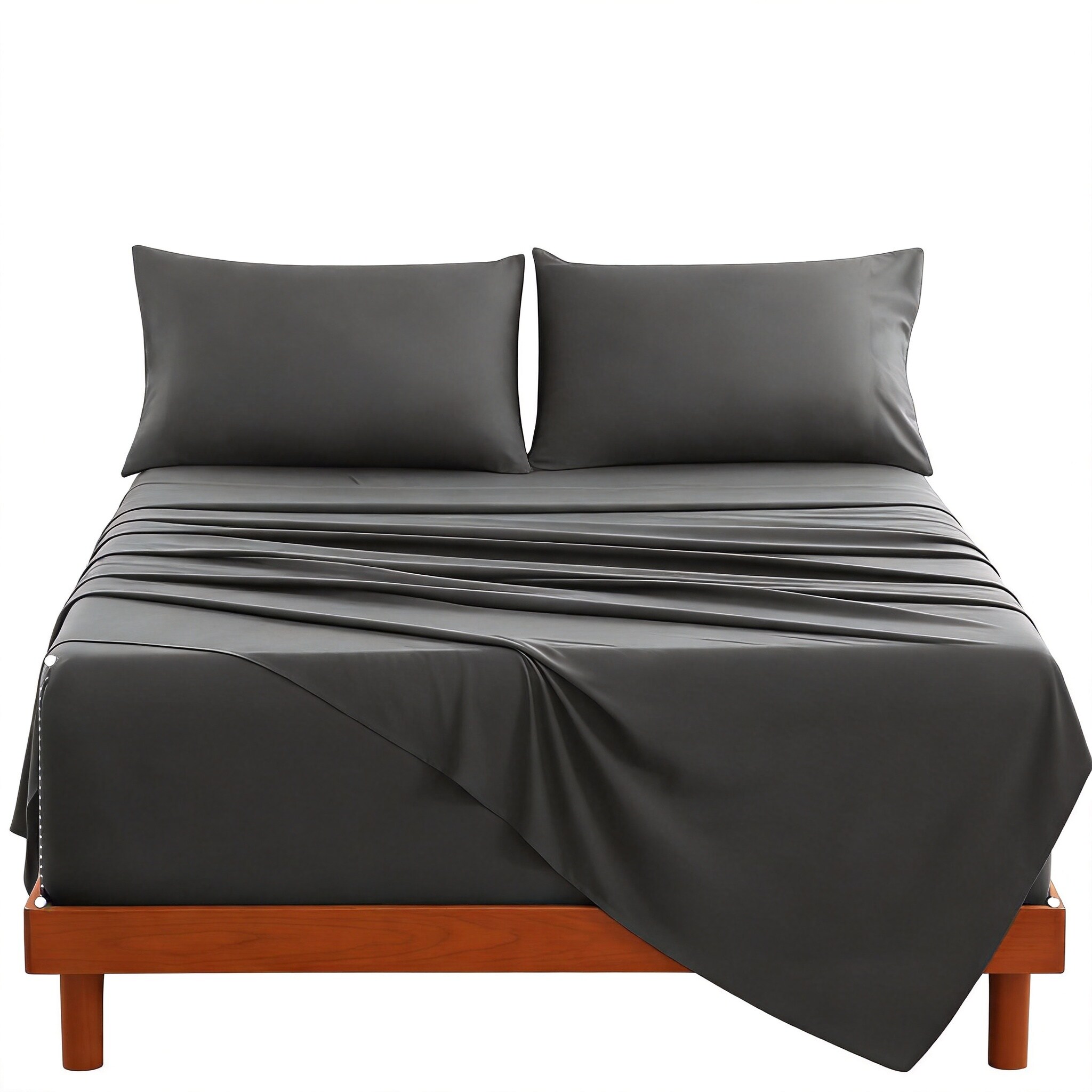 CovertSafe Deep Pocket Queen Sheet Set 6 Piece Mattress Fit Breathable Bedding Easy Fit