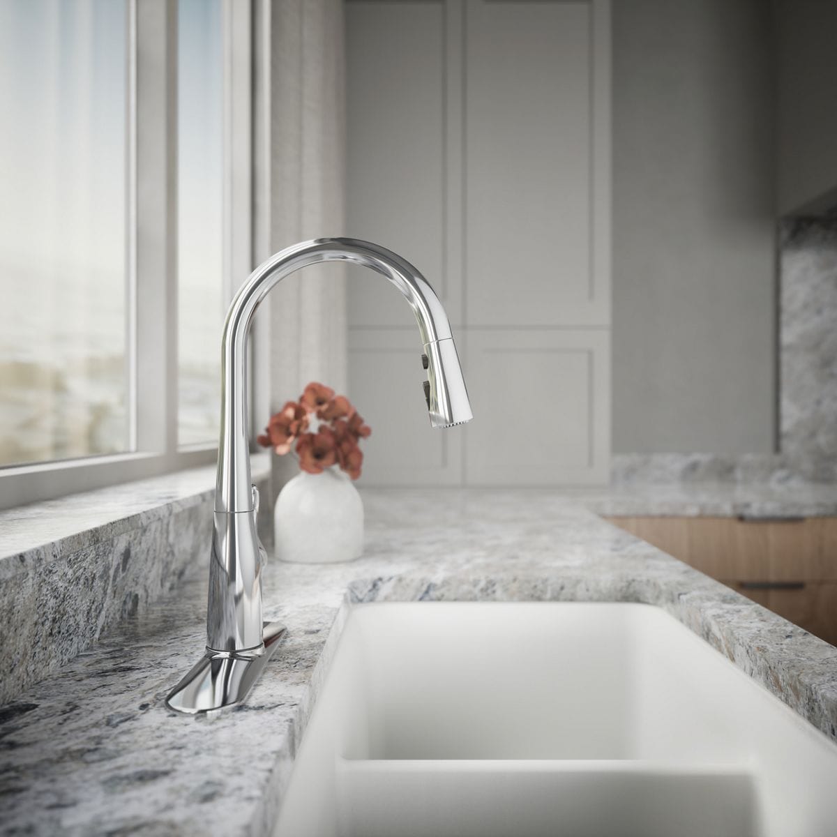 KOHLER 597-CP Kitchen-Faucets - View #7