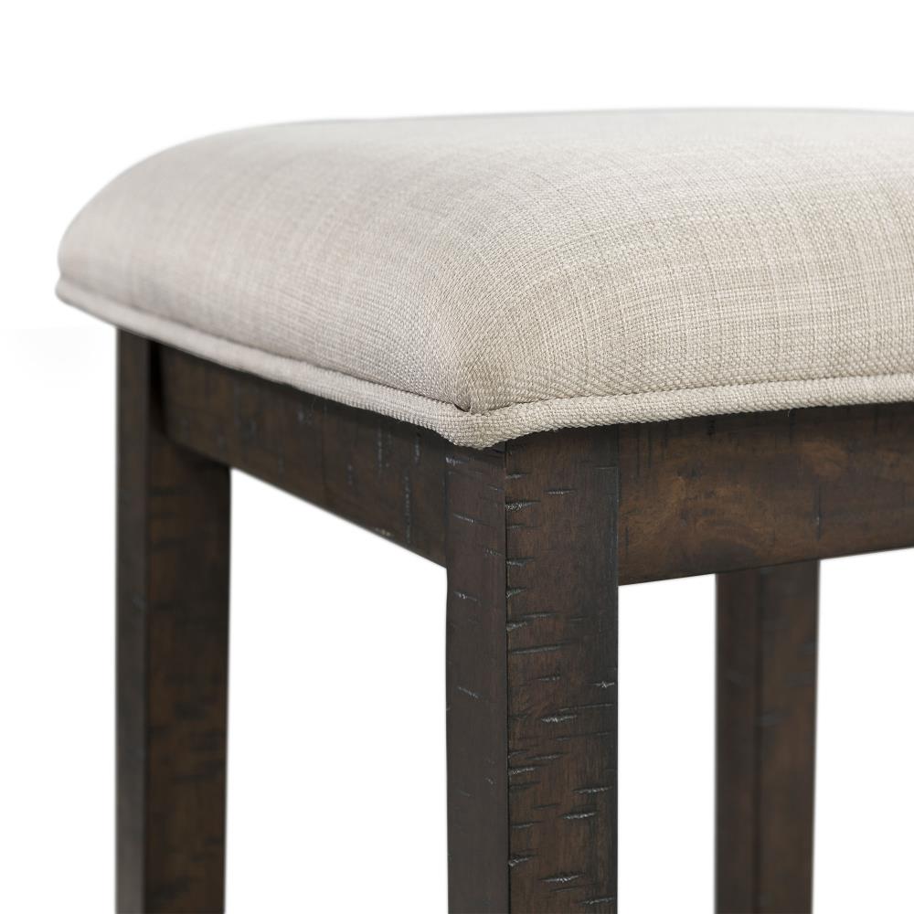 Smokey Walnut 60" Multipurpose Bar Table Set with USB & Power Strip