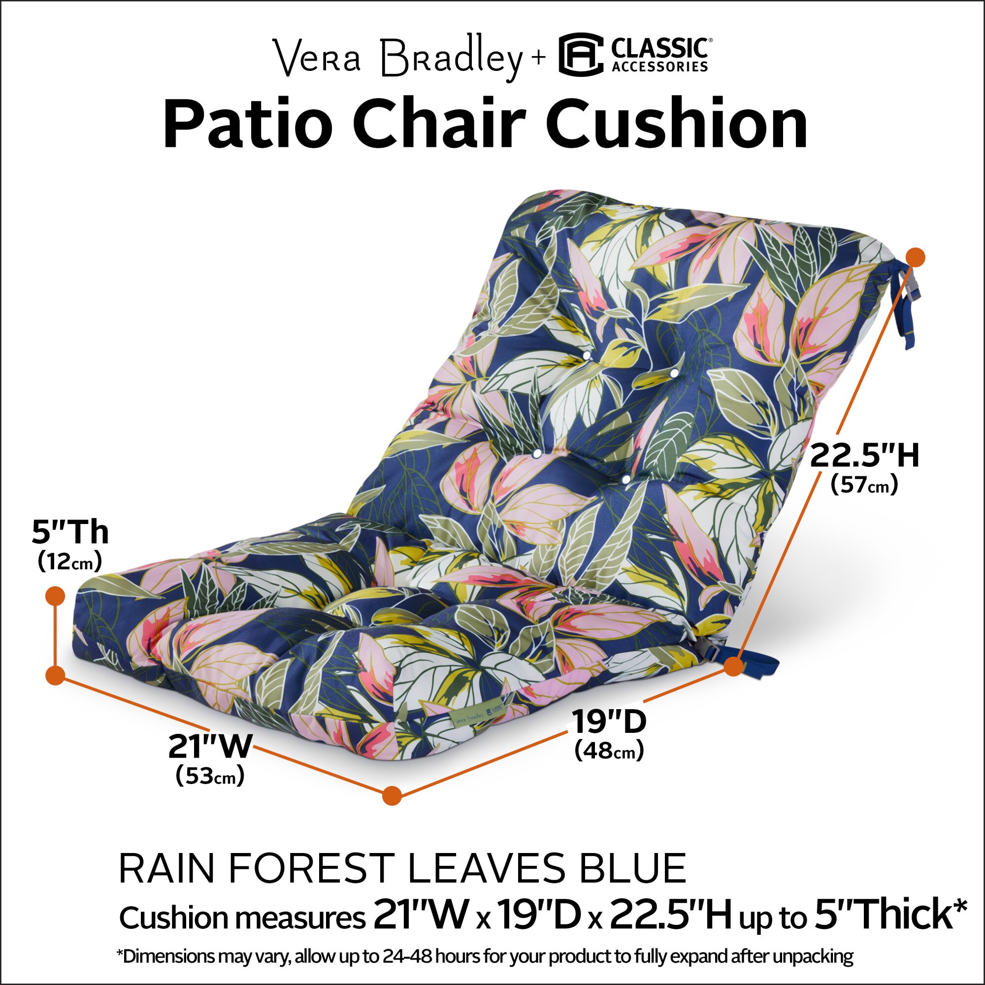 Classic Accessories 62-142-010501-EC Patio-Furniture-Cushions - View #3