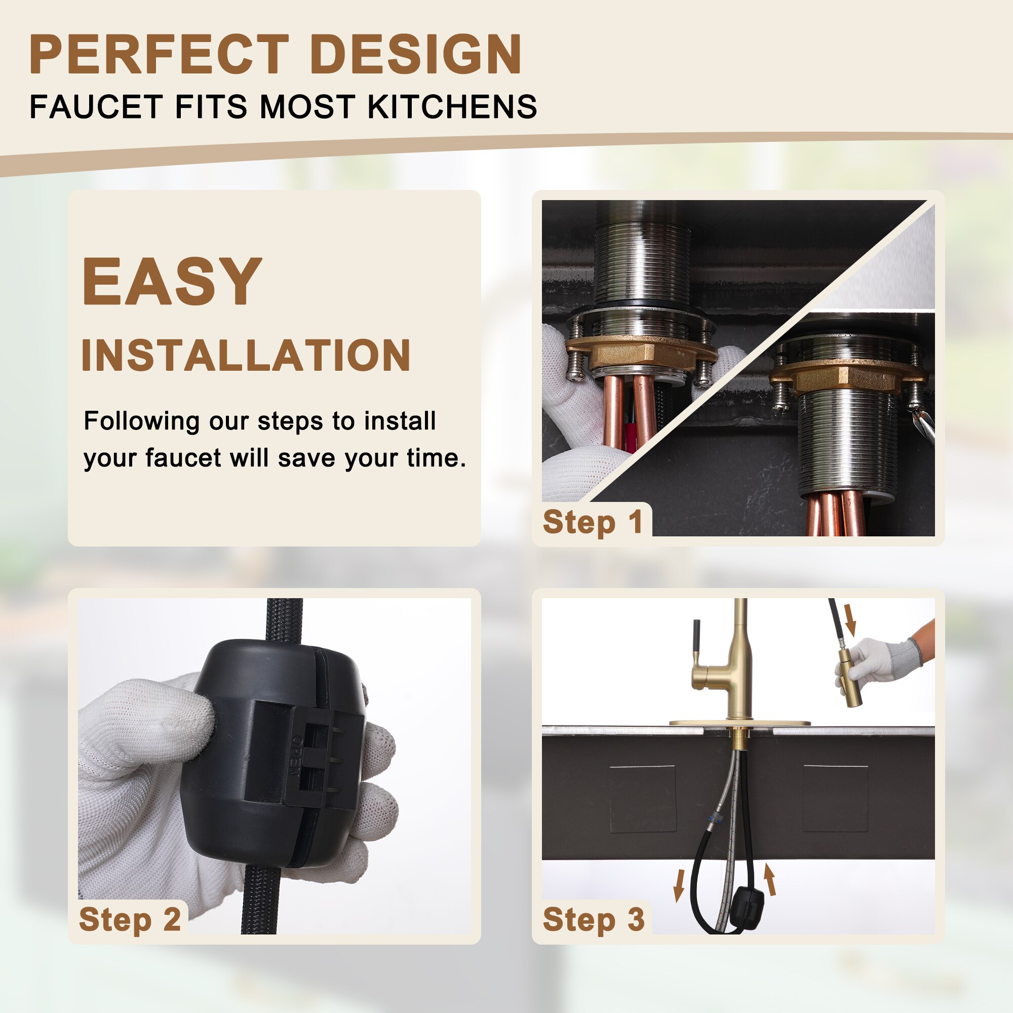 Clihome DG-KF08MB Lavatory-Faucets - View #6