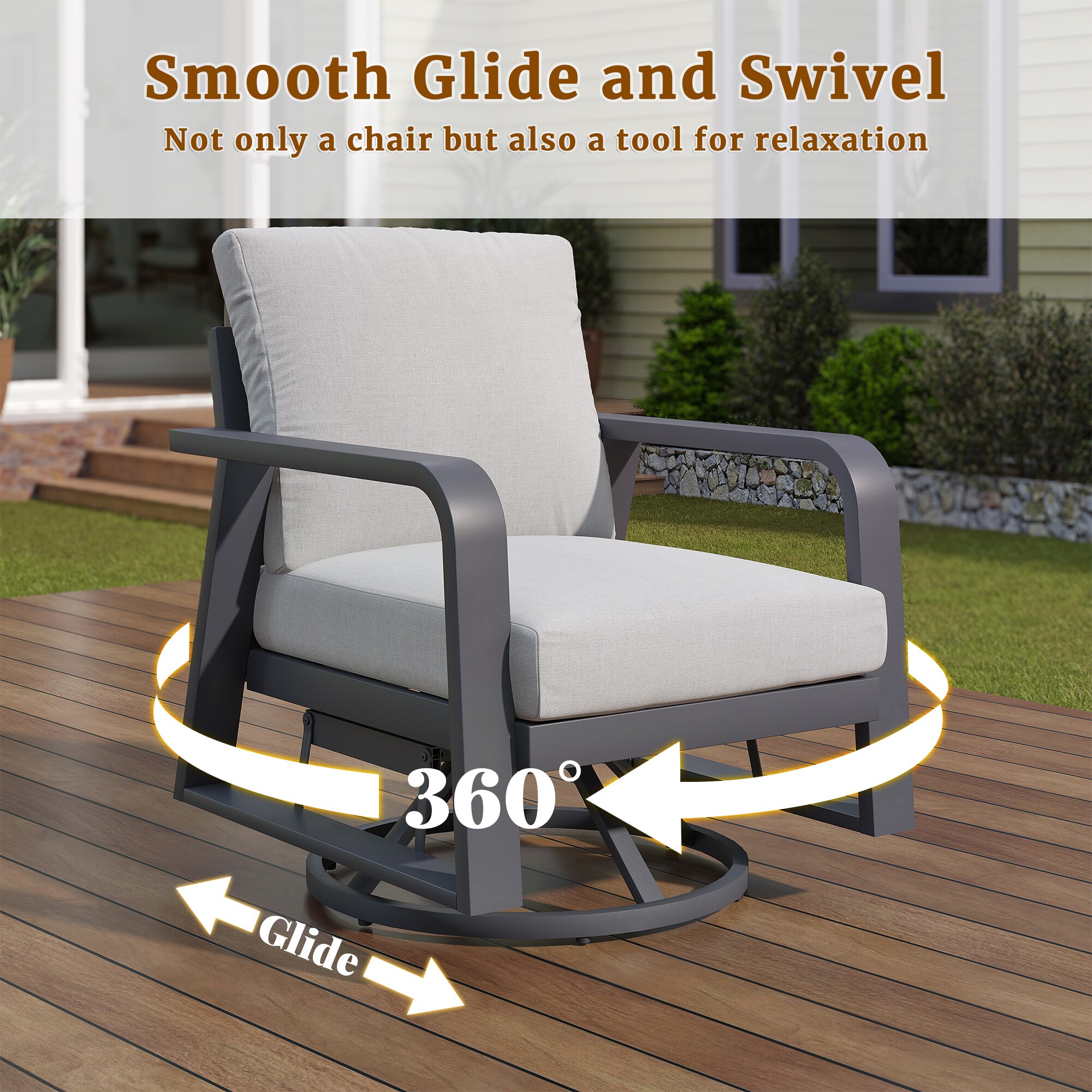 SUGOLD FR-4PCSET-2SWIVEL Patio-Conversation-Sets - View #8