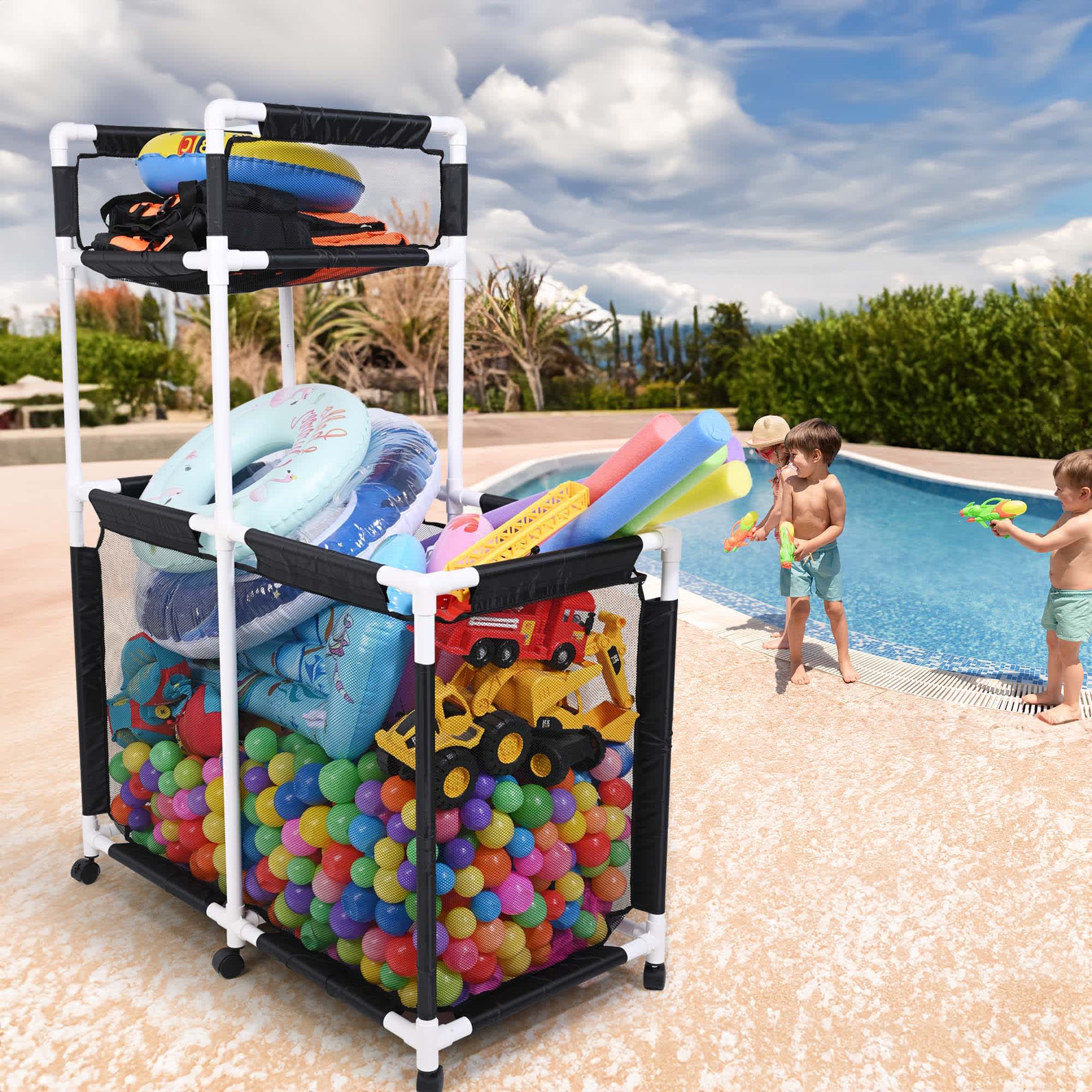 Yescom 06PSB07-2LAY-0607-LO Pool-Organization-Storage - View #7