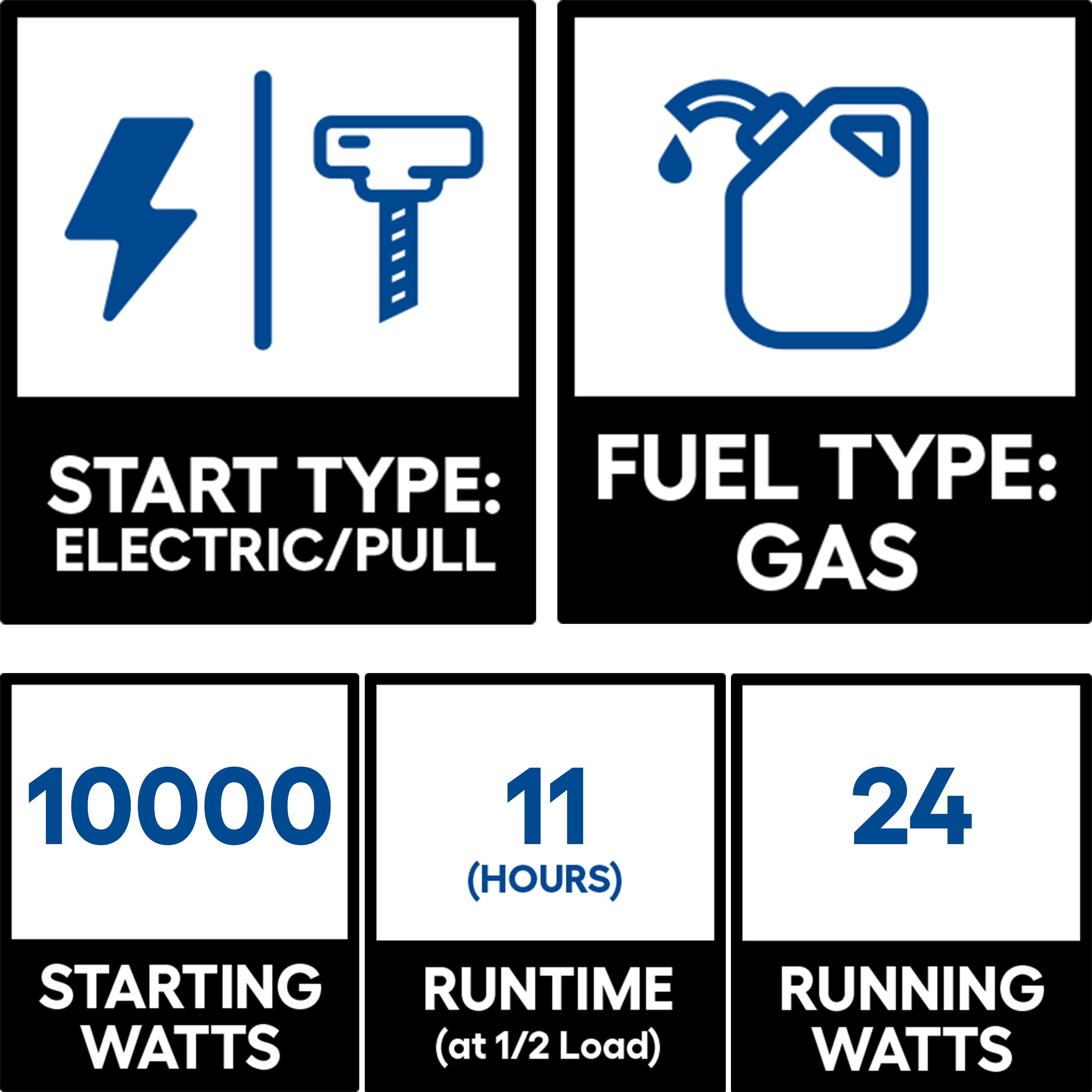 All Power APGG10000C Portable-Generators - View #2