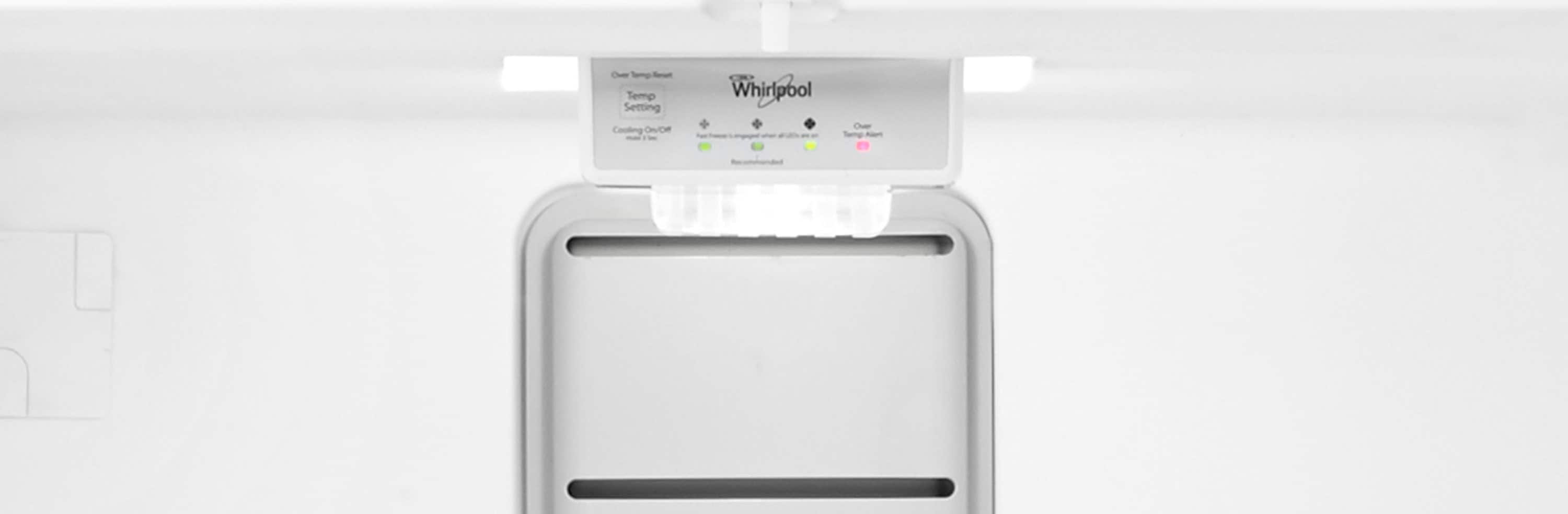 WZF79R20DW by Whirlpool - 20 cu. ft. Upright Freezer with Temperature Alarm