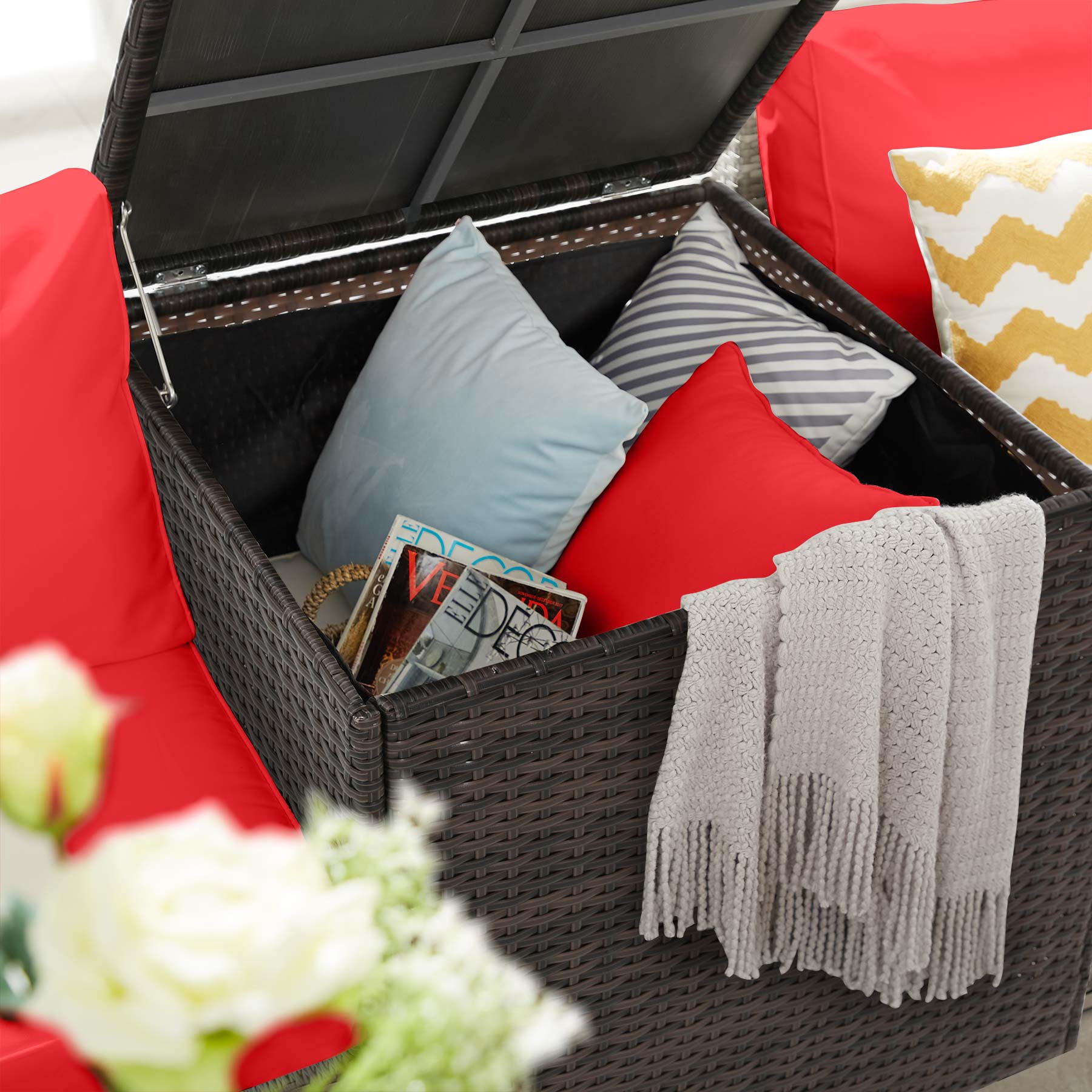 Tribesigns HO008-BNRD Patio-Sofas-Daybeds - View #7