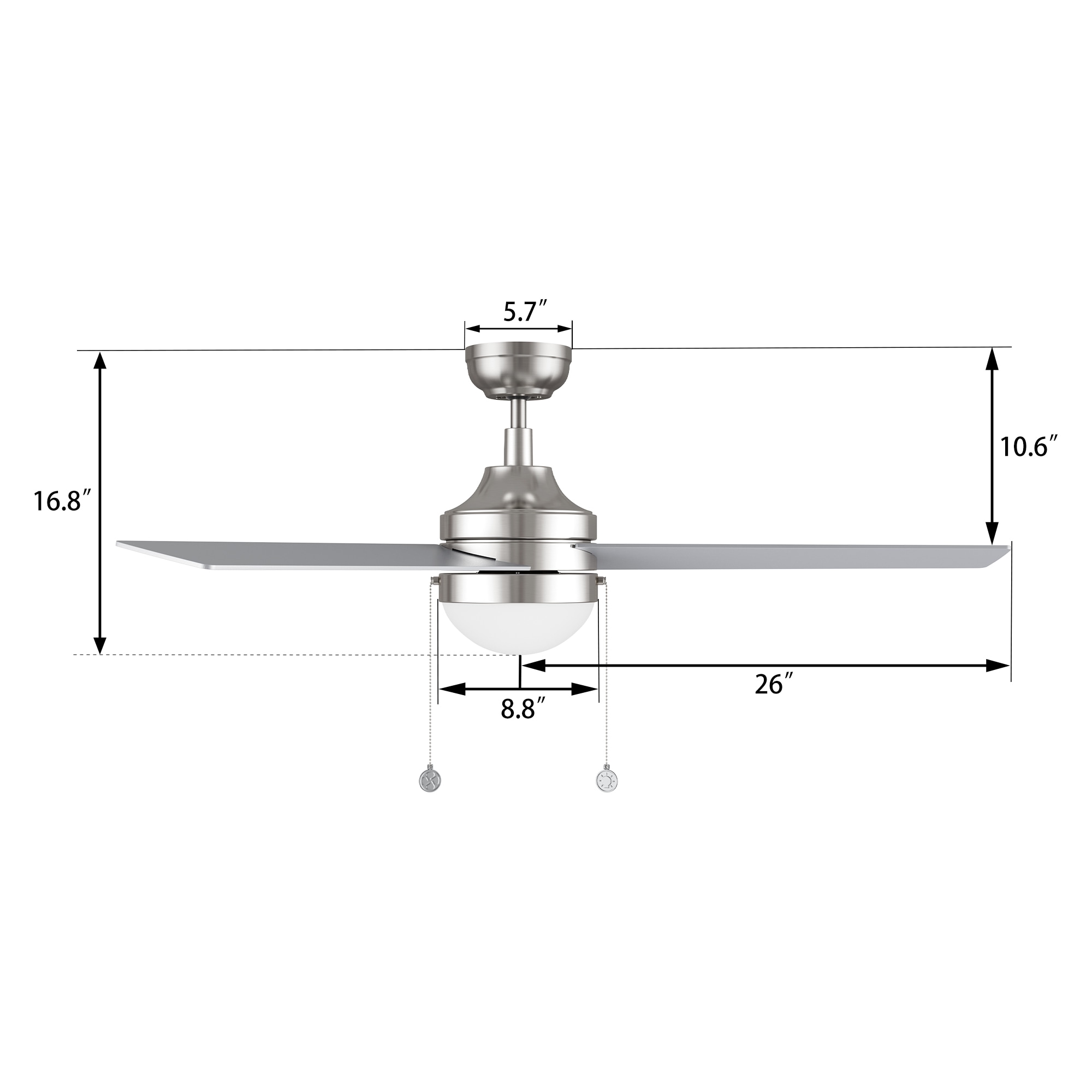 CARRO USA LCFP523E6-L12-SJ-1 Ceiling-Fans - View #9
