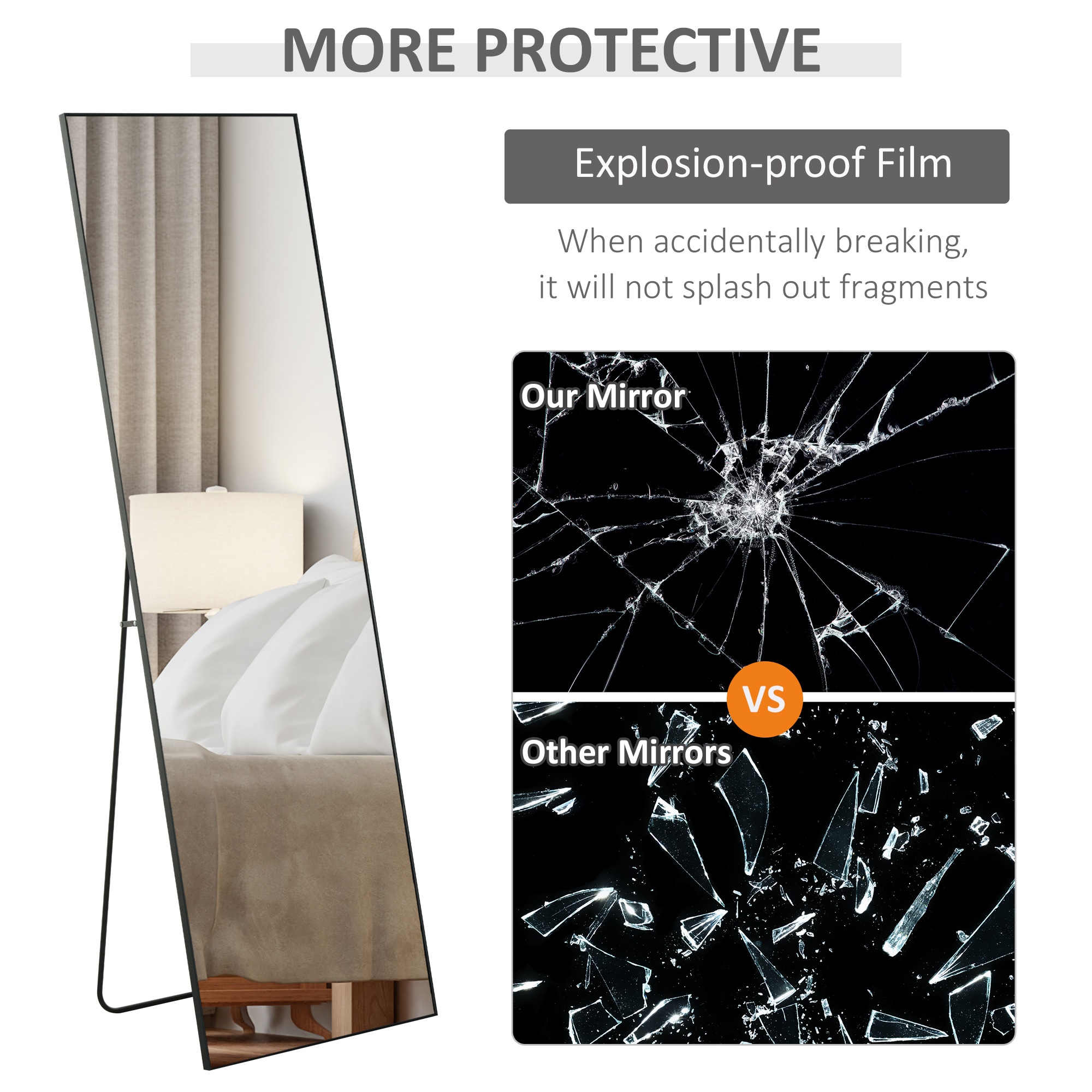 HomCom 831-387 Decor-Mirrors - View #4