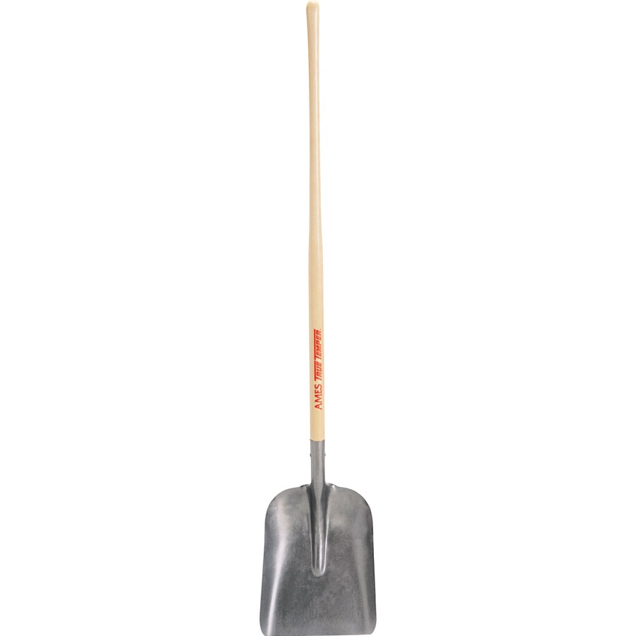 Ash Wood Handle Echelon #2 Steel Scoop Shovel with 48 in 