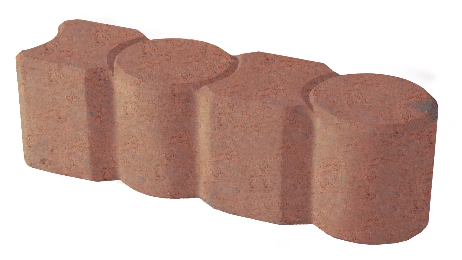 12-in L x 3-in W x 3-in H Red Concrete Straight Edging Stone | - Lowe's L12GPER