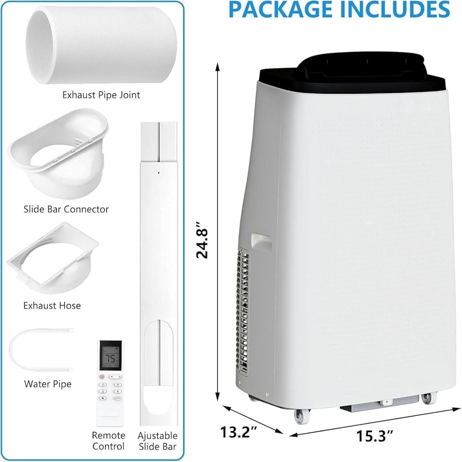 Qeetex BBJ-PHO0UIH6H5J Portable-Air-Conditioners - View #2