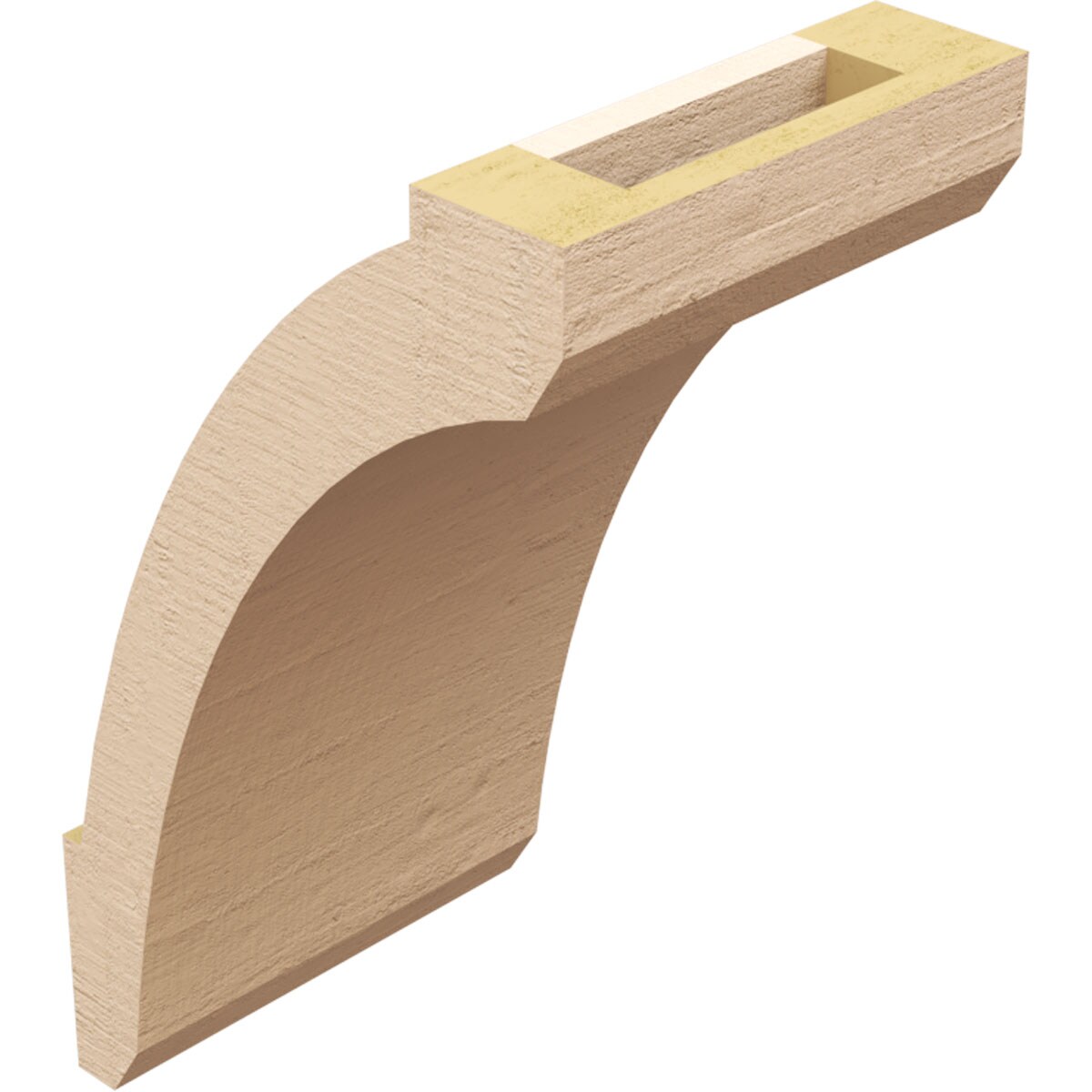 Ekena Millwork BRCUR05X06X10LFTRCPR braces - View #6