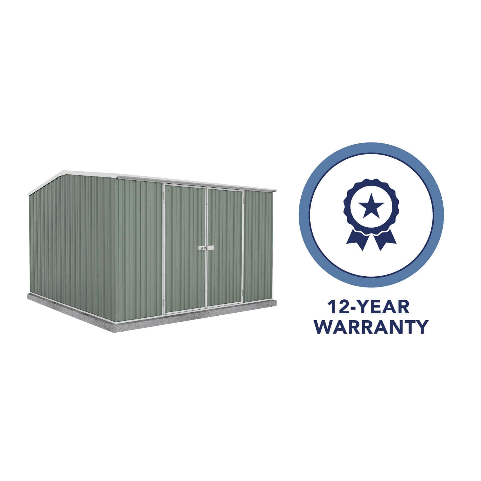 ABSCO AB1006 Metal-Storage-Buildings-Sheds - View #9