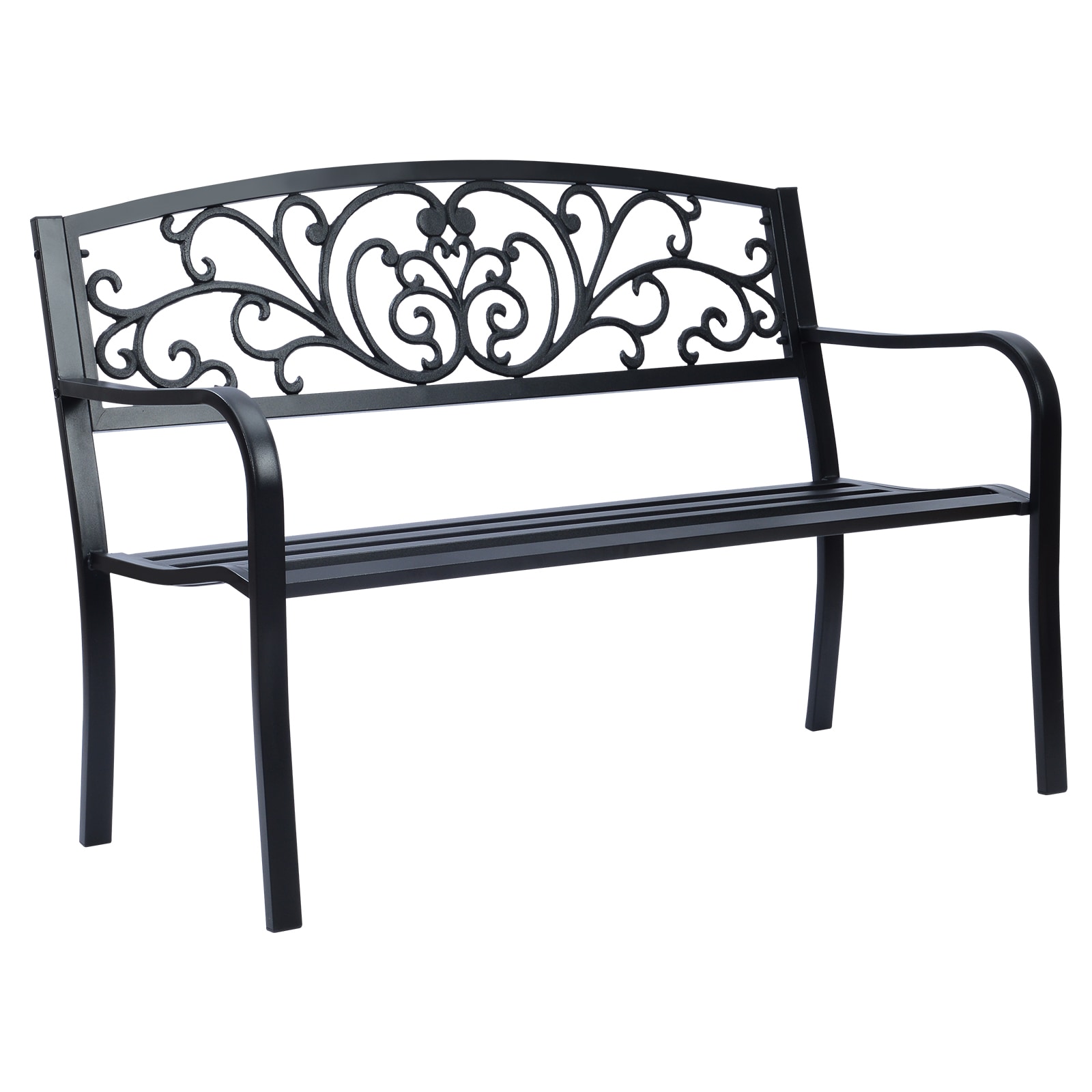 Patio Premier 2L3038 50-Inches L PatioPremier Steel Park Bench
