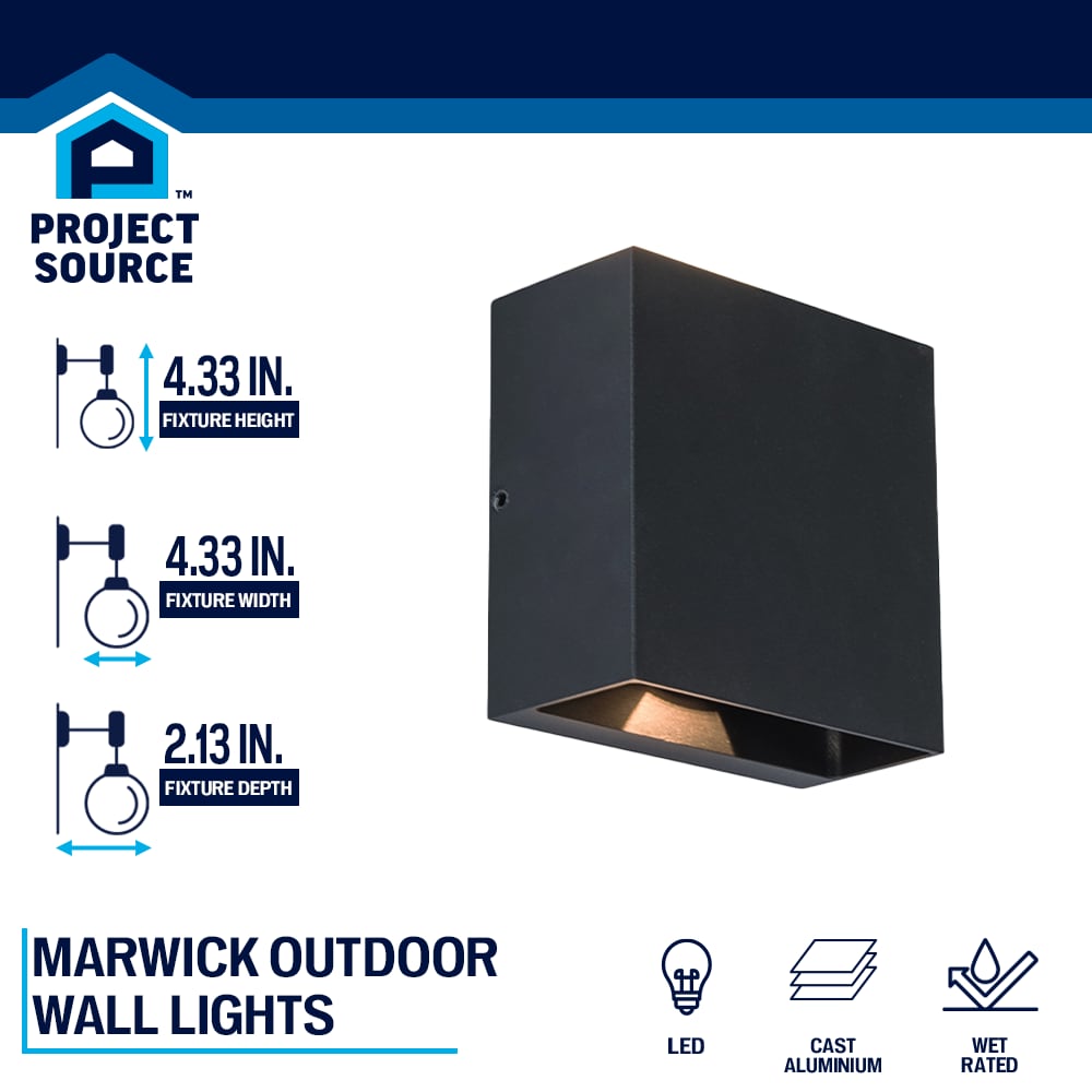 Project Source 5104013012 Outdoor-Wall-Lighting - View #2