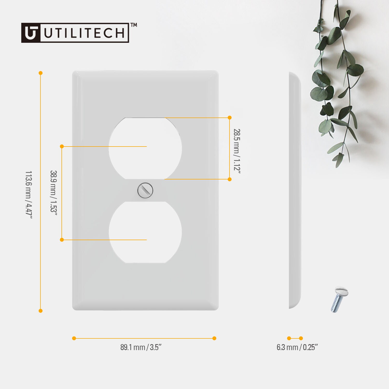 Utilitech 3021-WH10 Electrical-Wall-Plates - View #3