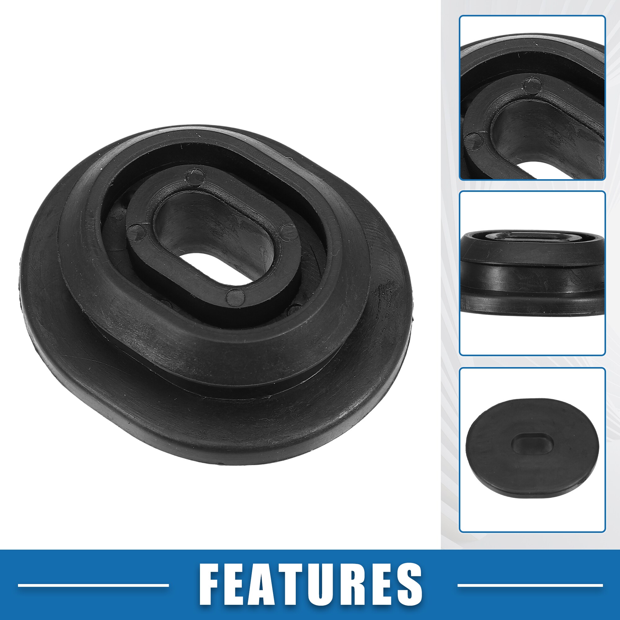 Unique Bargains Car Radiator Mount Bushing 1K0121367F Radiator Bracket ...