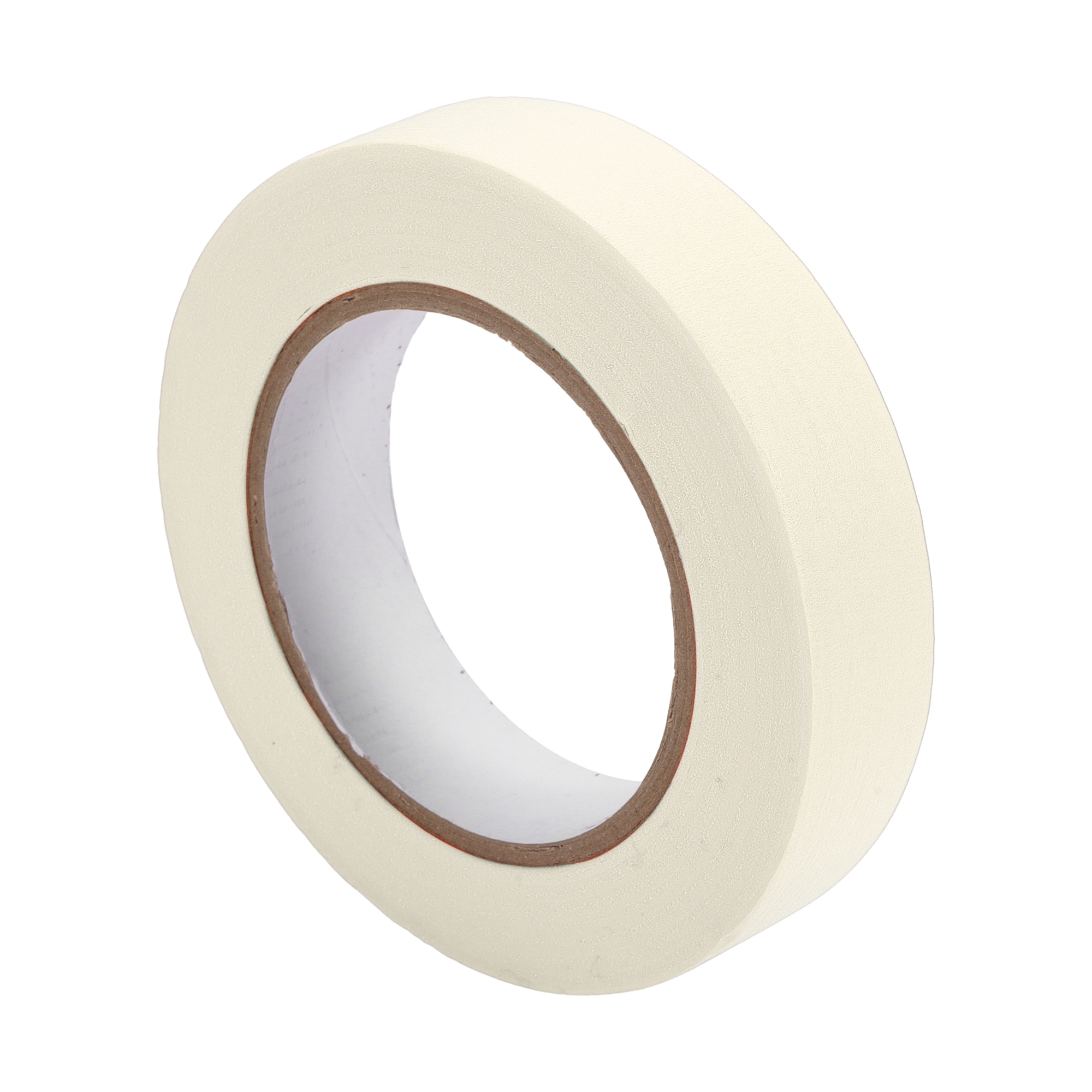 Unique Bargains 1pc 1 Inches x 54.7 Yards Universal Painters Tape - DIY Car Auto Paint for Masking Tape No Residue - Crepe Paper White