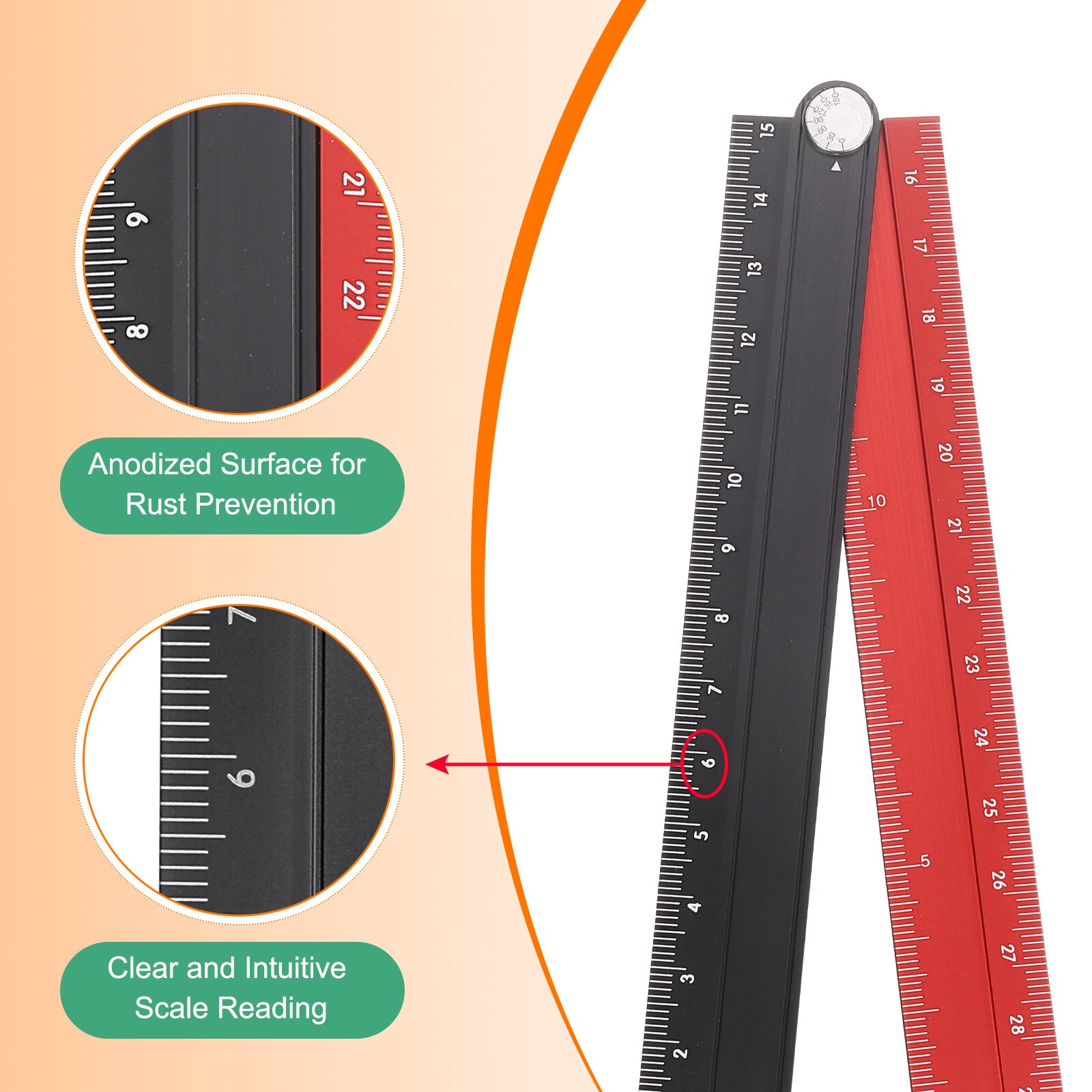 Harfington S26051800UX5587 Yardsticks-Rulers - View #5