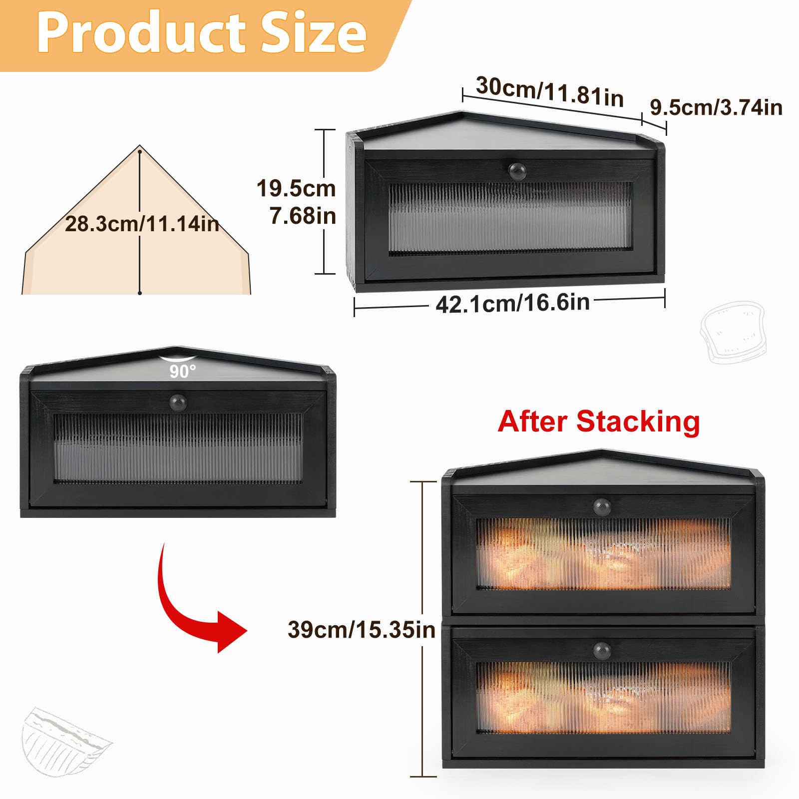 Aoibox LAB007PQ Food-Storage-Containers - View #4