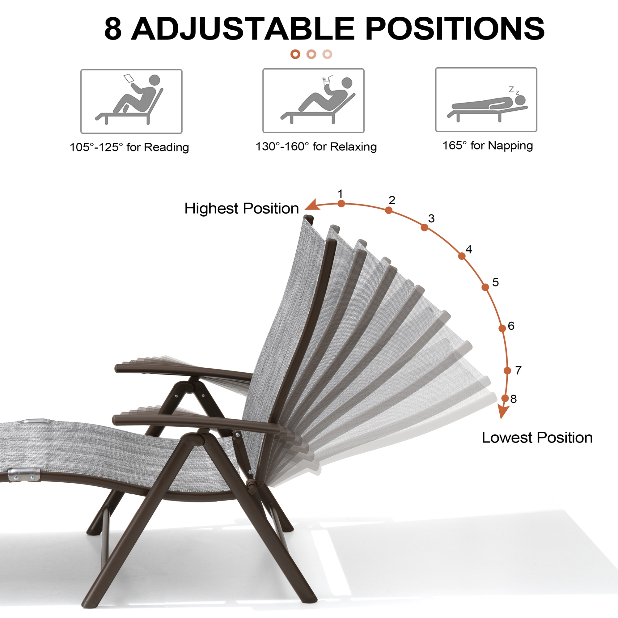 Crestlive Products CL-LG001BGY-1 Patio-Chairs - View #5