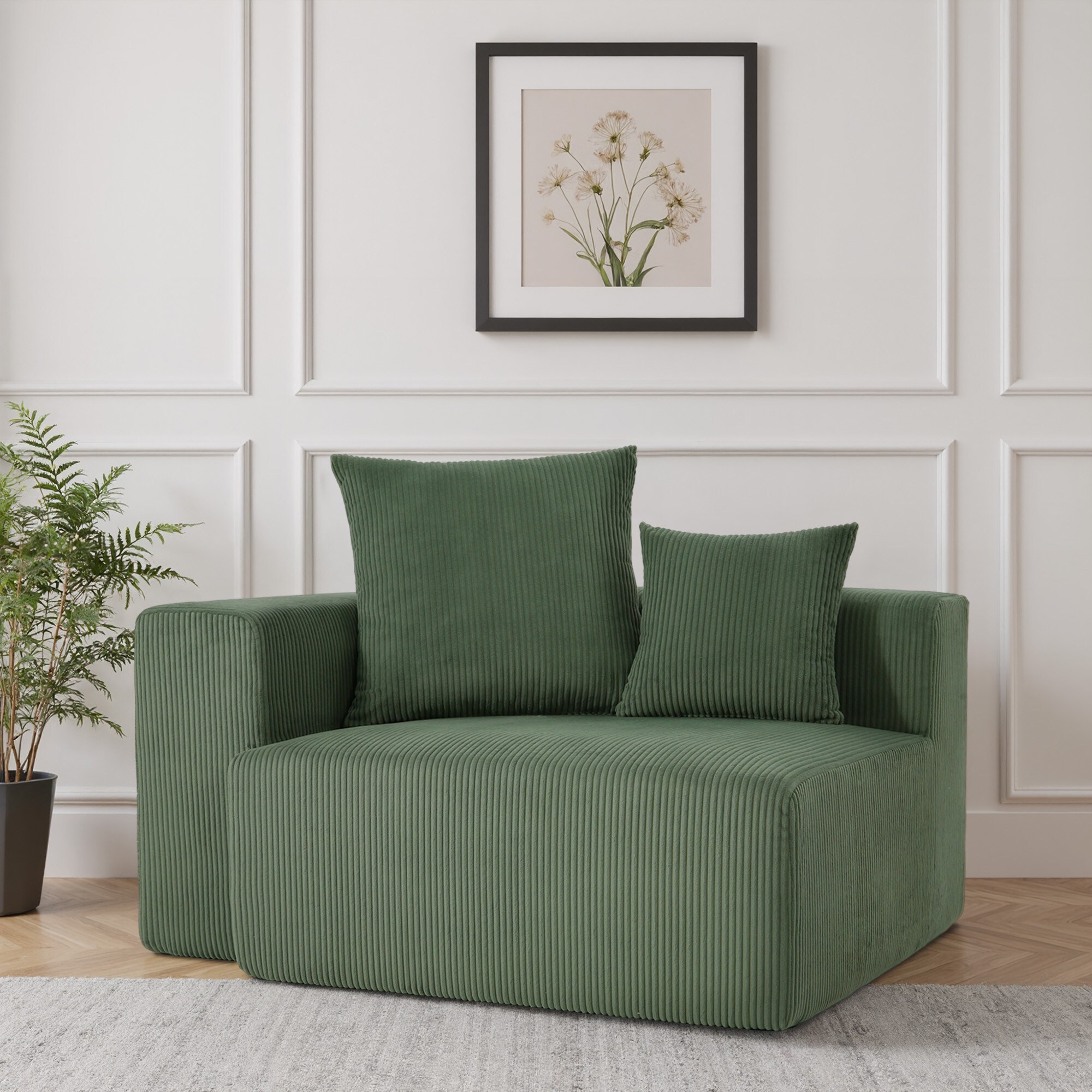 Dreamsidea LS-CS15-GRE-AC-R Sofas-Loveseats - View #3