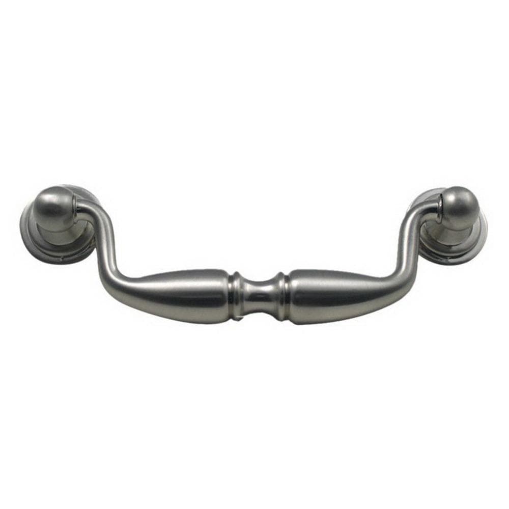 Rusticware 926SN Traditional 3-3/4-in , 96mm Center to Center Satin nickel Cylindrical Handle