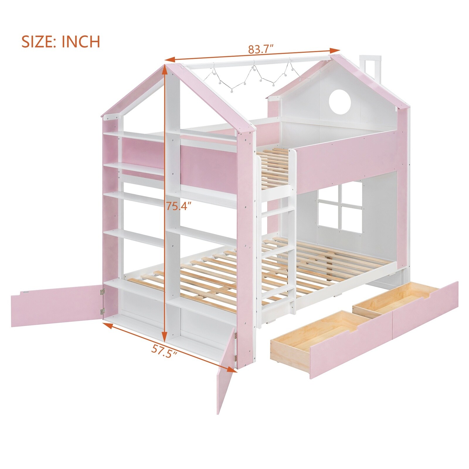 Horizons Prime LJW109254 Bunk-Beds - View #5