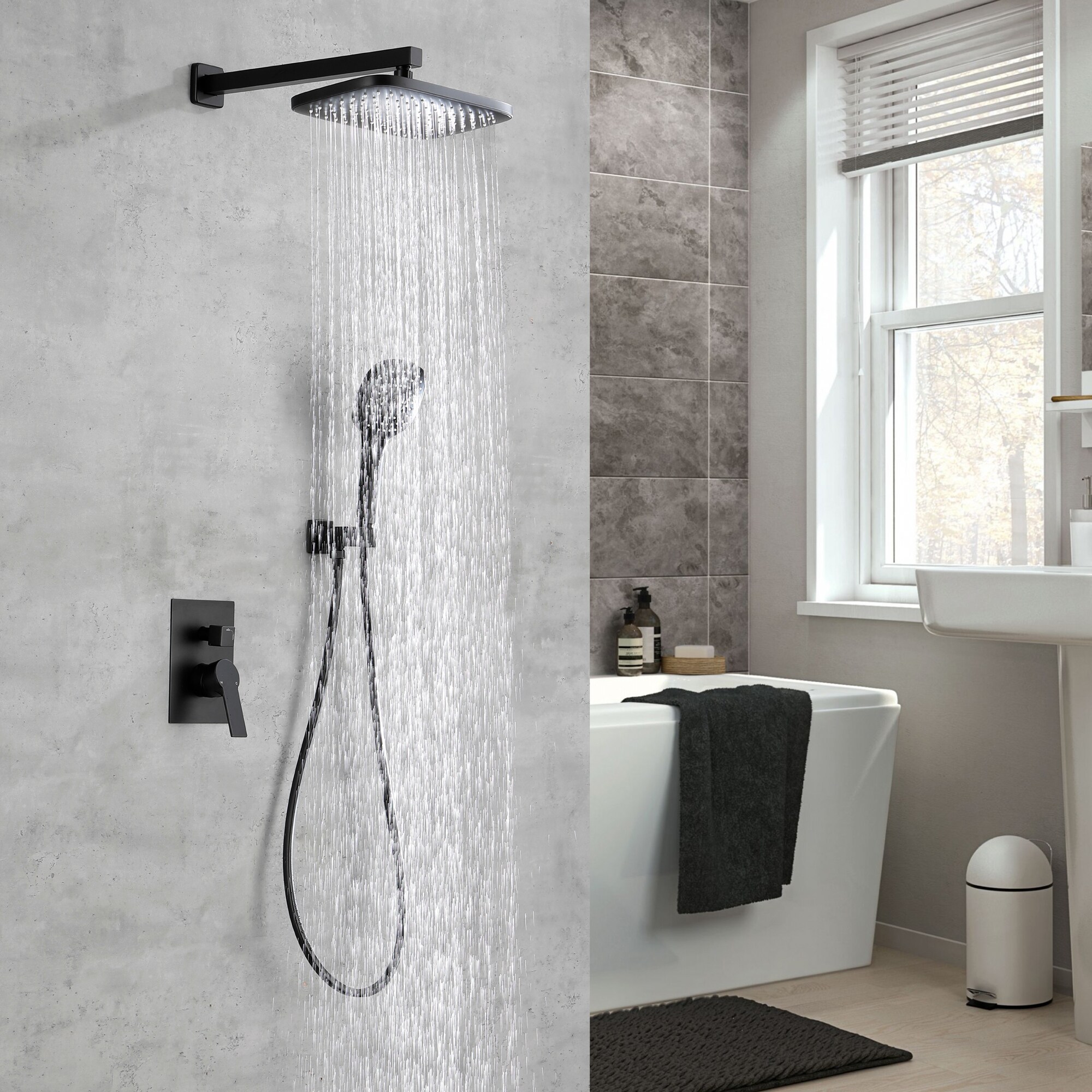 Poinic CFA-MB-88015 Showerhead-Bar-Panels - View #3